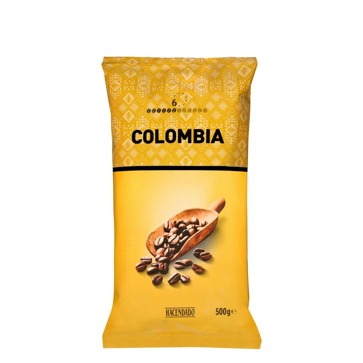 Kaffeebohnen Colombia Hacendado