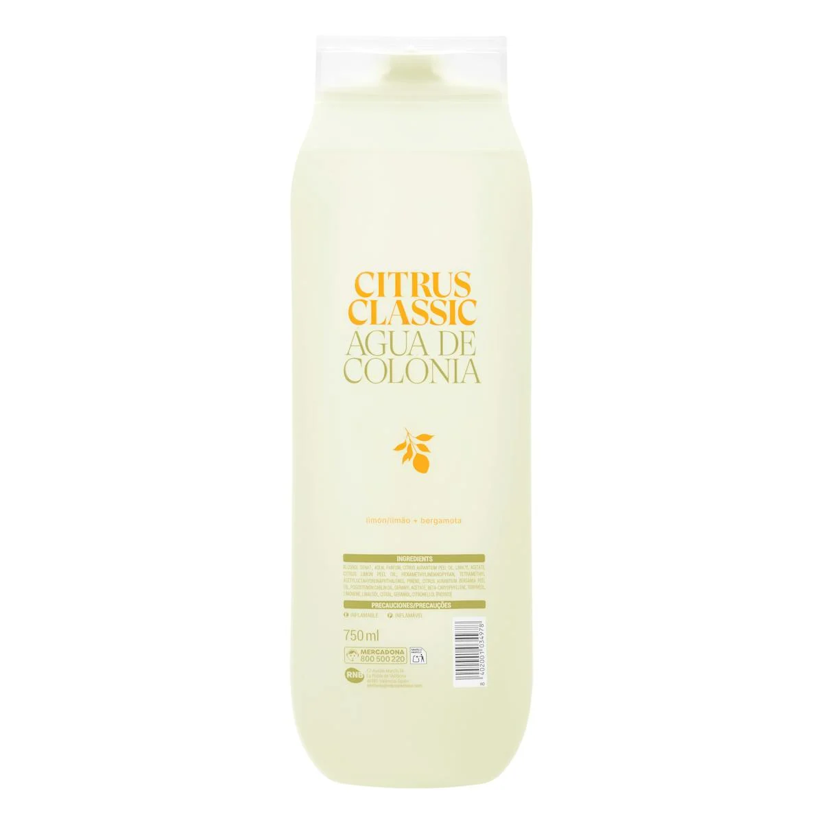 Citrus Classic eau de cologne Deliplus
