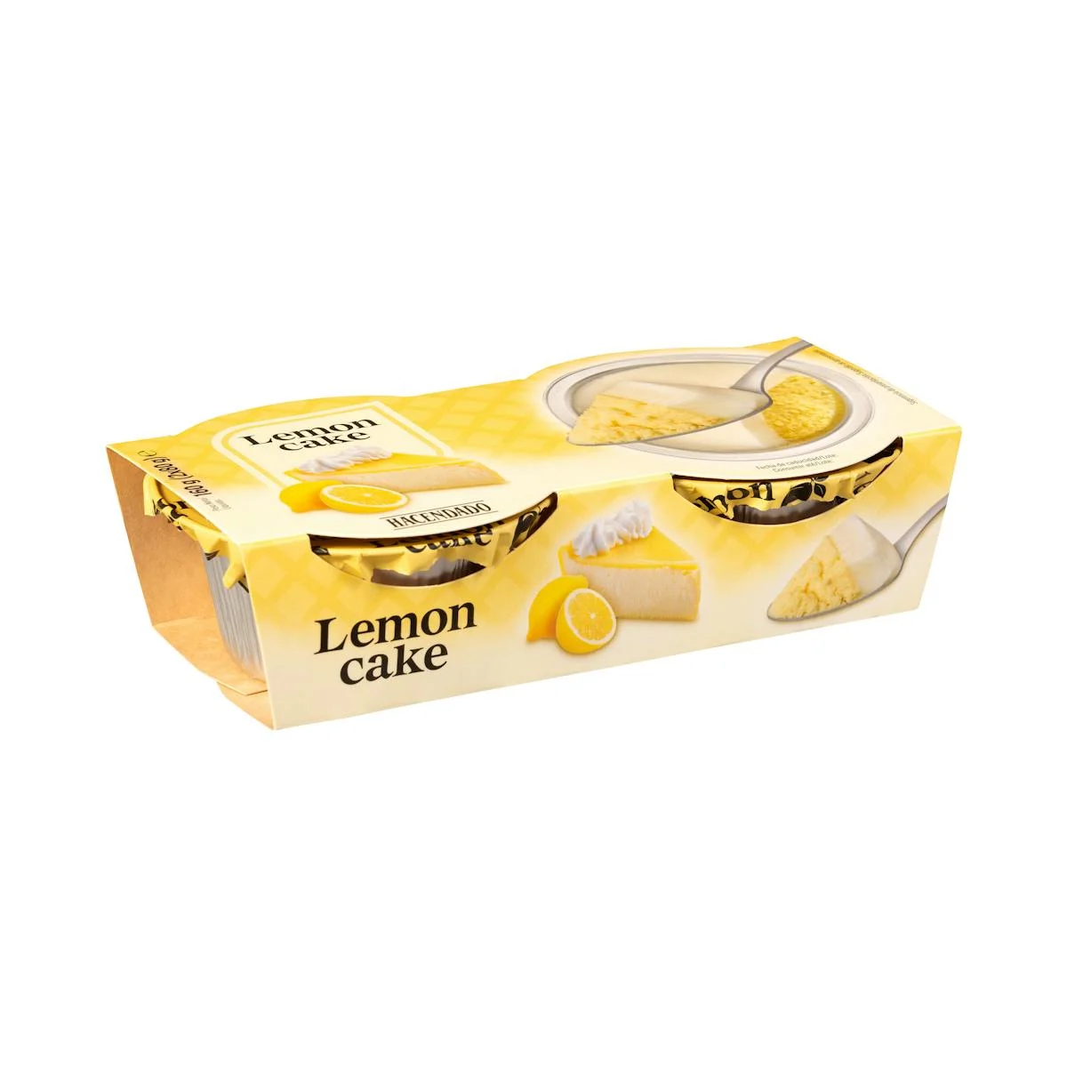 Lemon Cake dairy dessert Hacendado