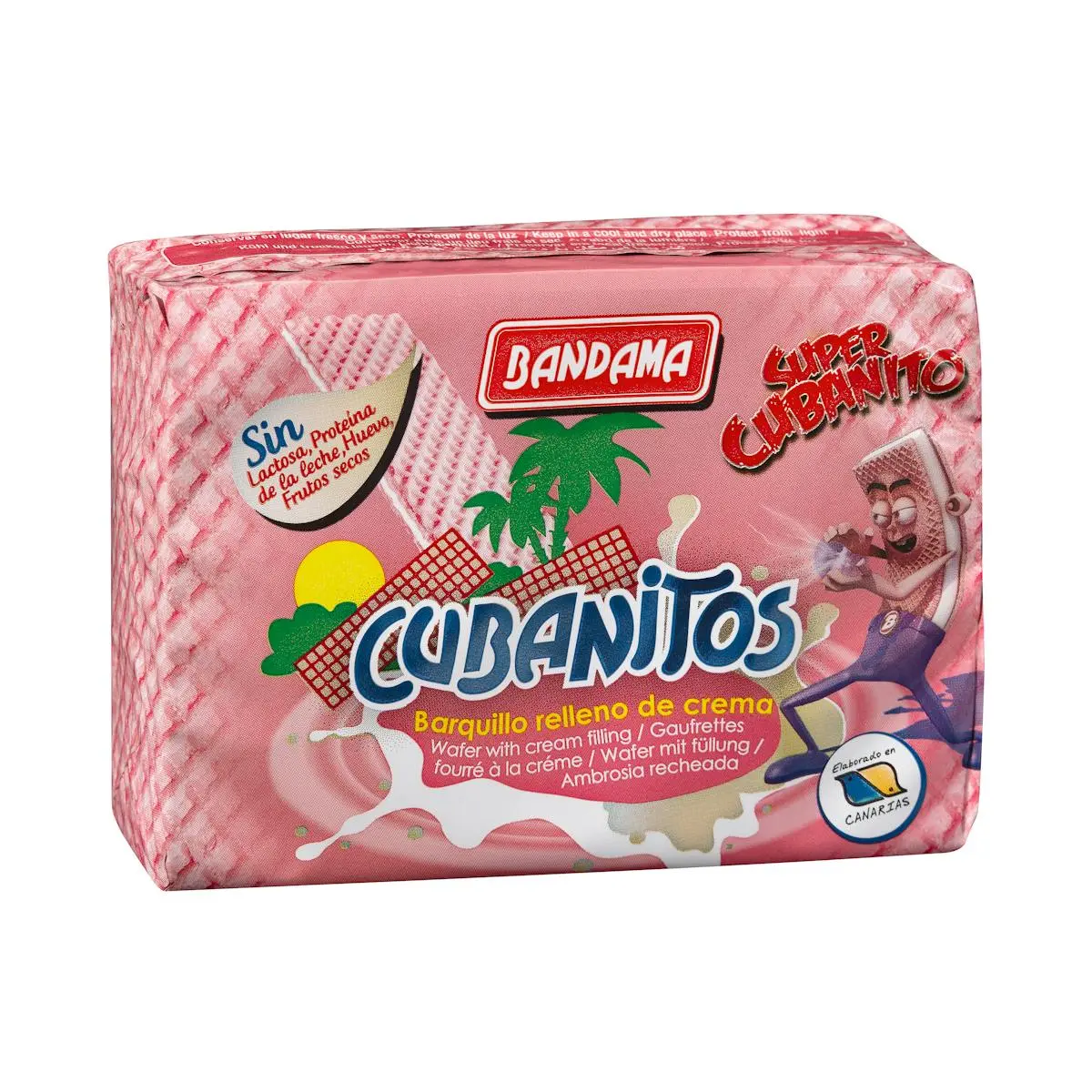Cream-filled wafers Cubanitos Selecta