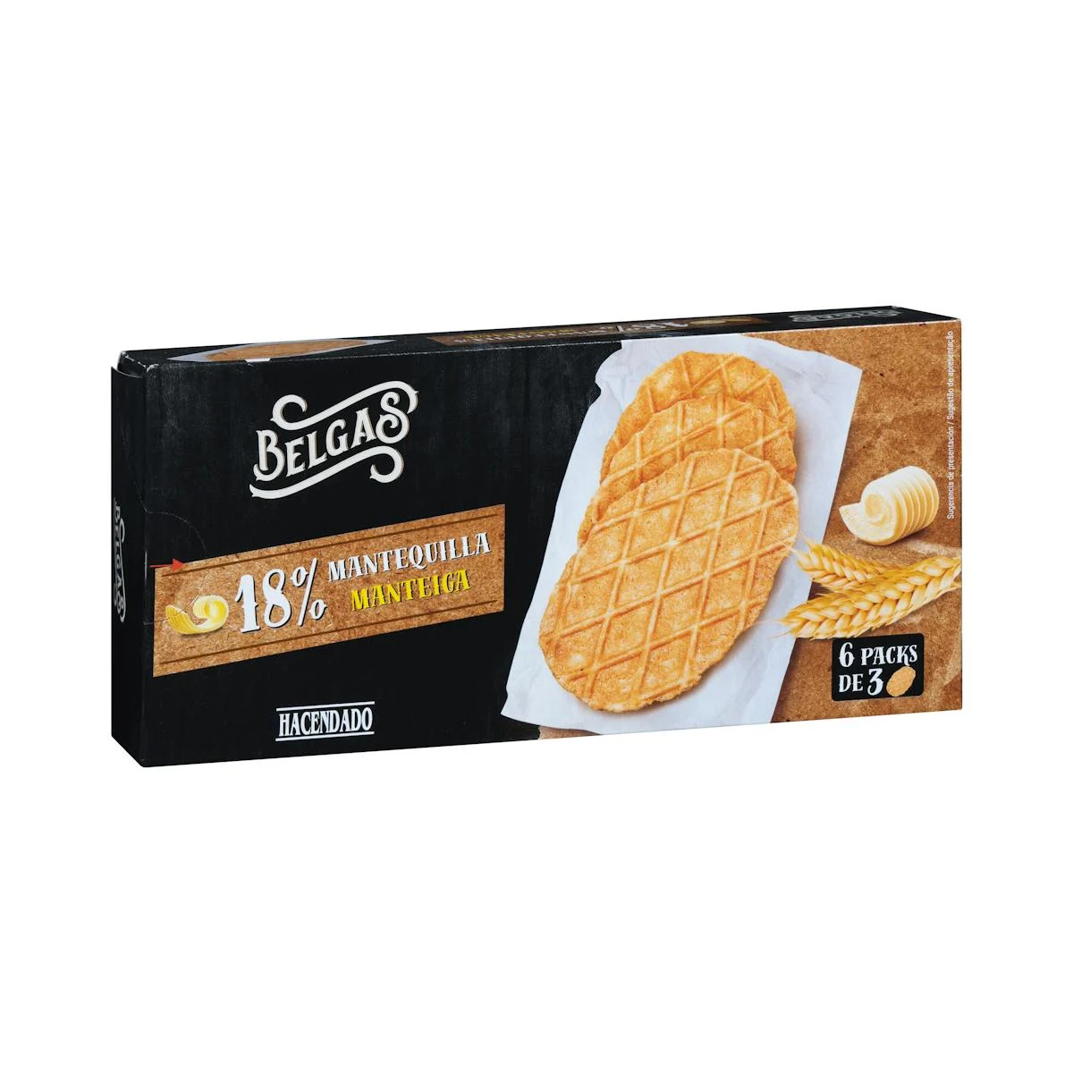 Biscuits au beurre belges Hacendado