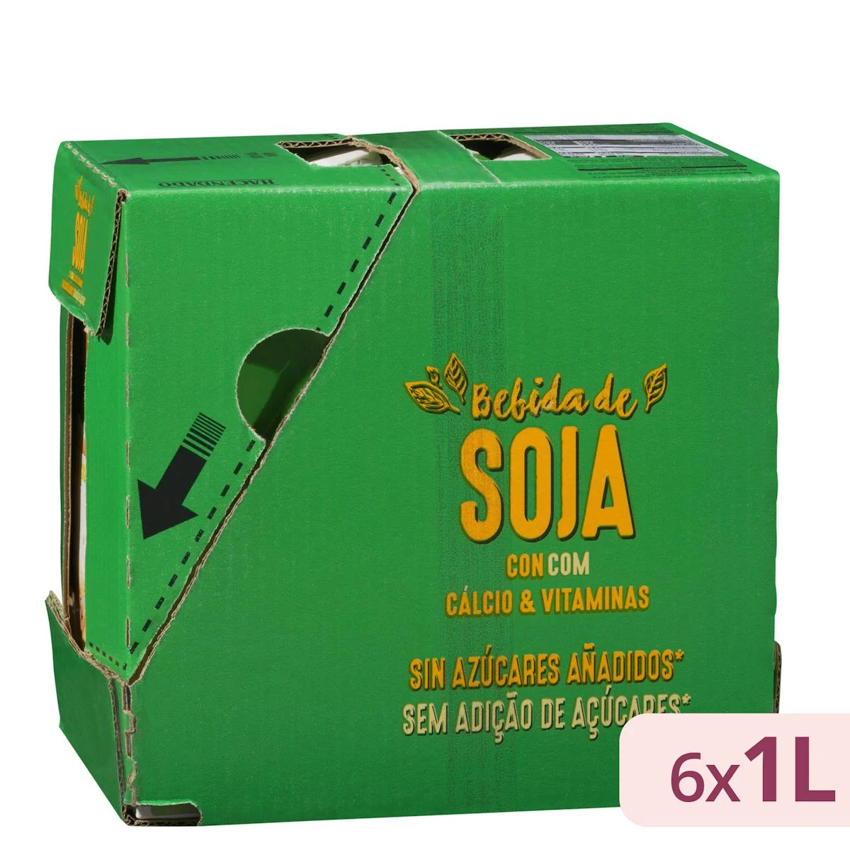Vitamins & calcium soy drink no added sugars Hacendado