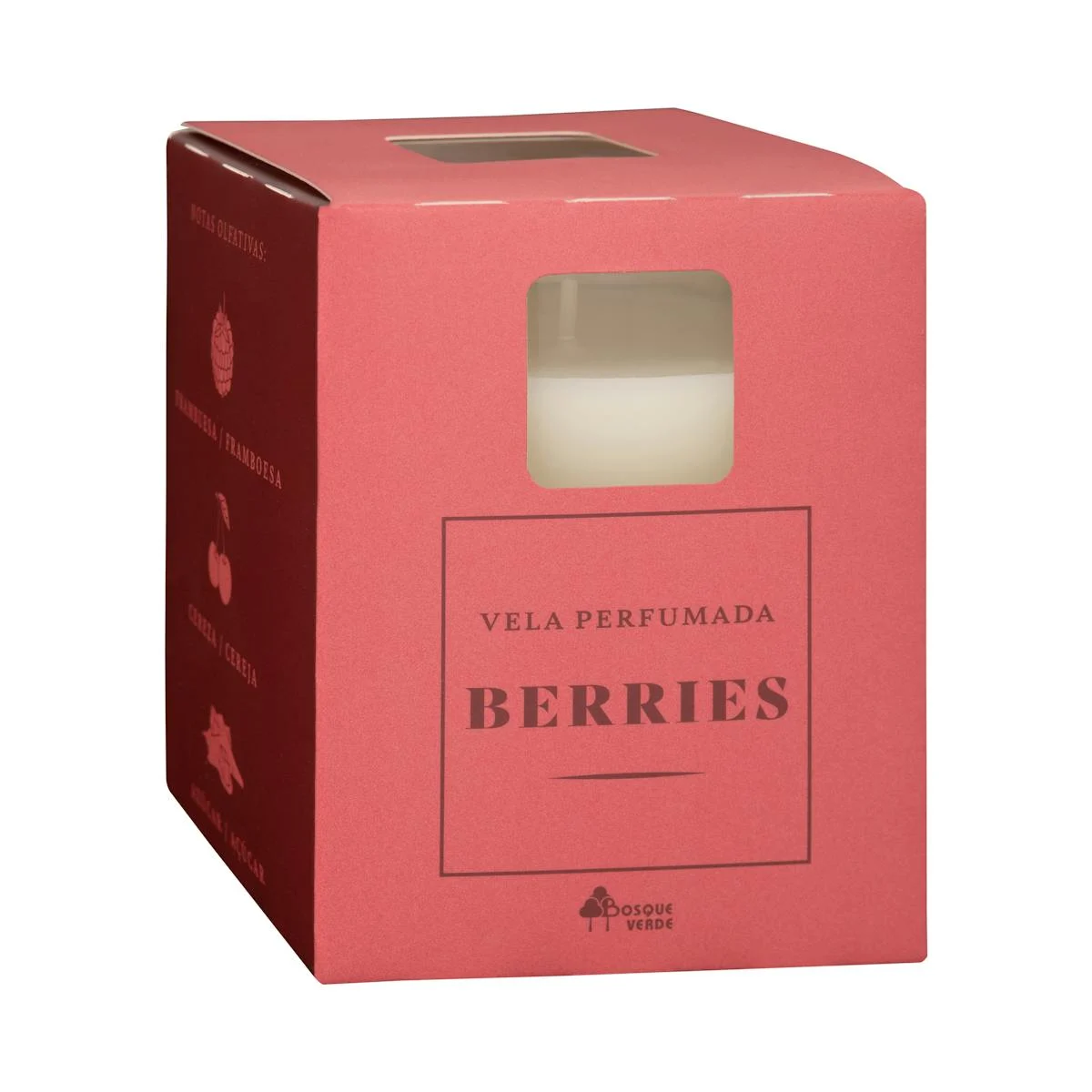 Berries scented candle Bosque Verde