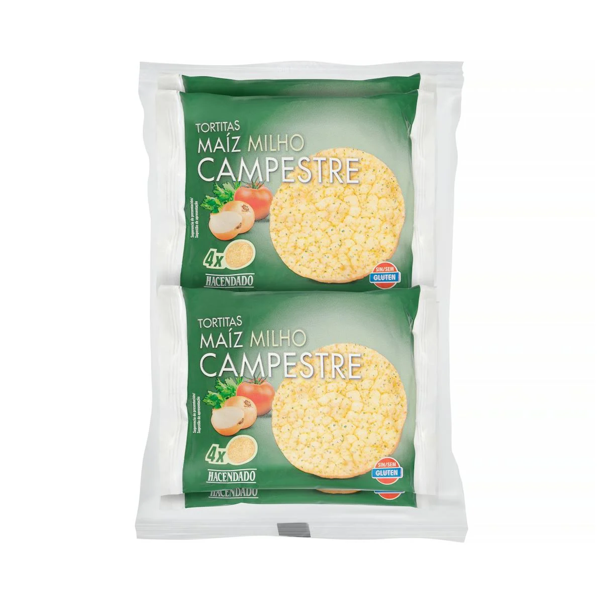 Galettes de maïs à la mode campagnarde Hacendado