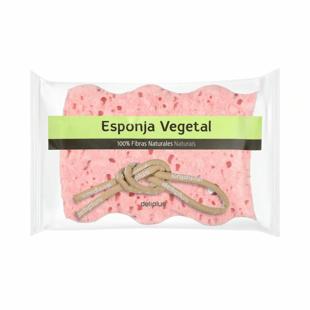 100% Natural fibre bath sponge Deliplus