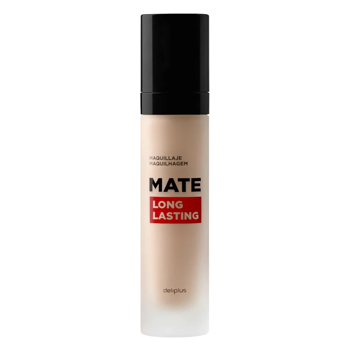 Long Lasting matte liquid foundation 200 medium beige Deliplus