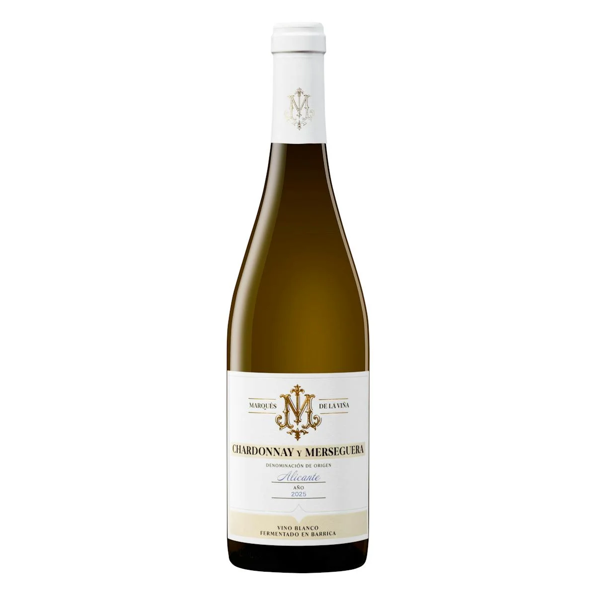 Vi blanc Chardonnay i Merseguera Marqués de la Viña DO Alacant