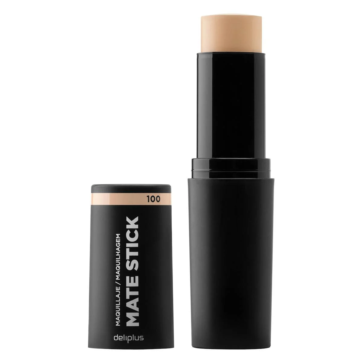 Multifunktionaler matter Make-up-Stick Deliplus 100 Hellbeige
