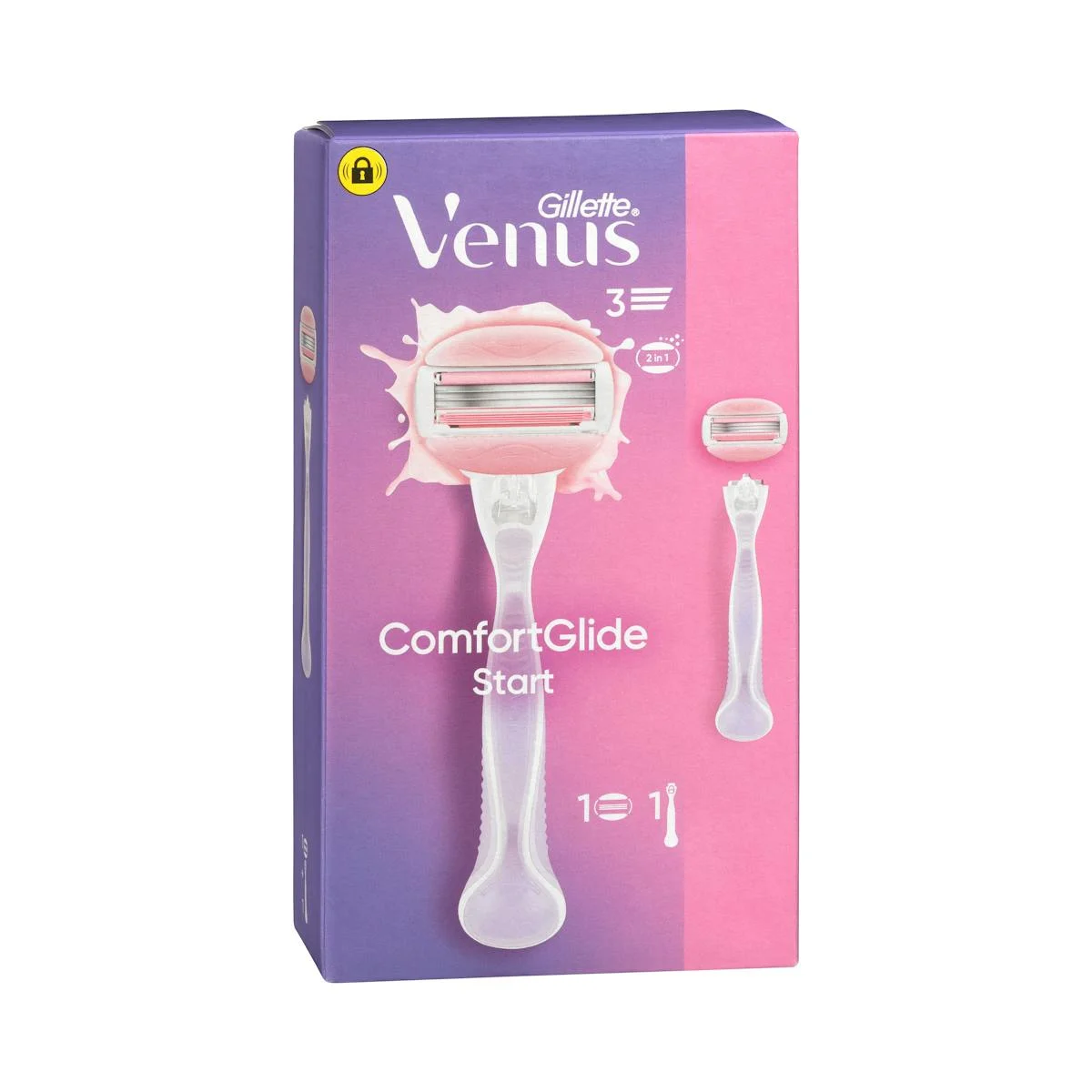 Rasoir rechargeable Gillette Venus Comfortglide, 3 lames