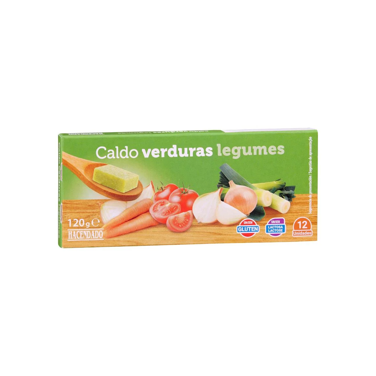 Vegetable stock cubes Hacendado