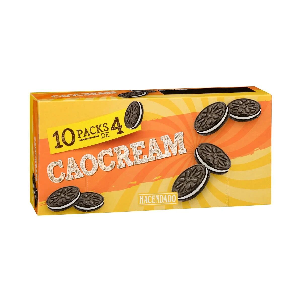 Kakaokekse Caocream Hacendado mit Cremefüllung