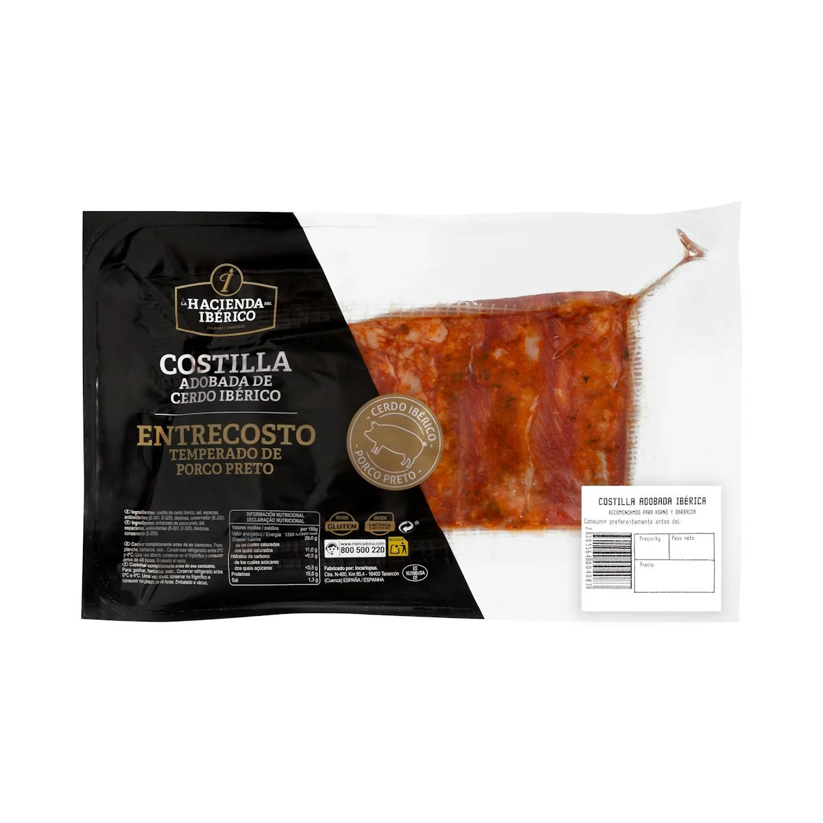Iberico marinated pork rib