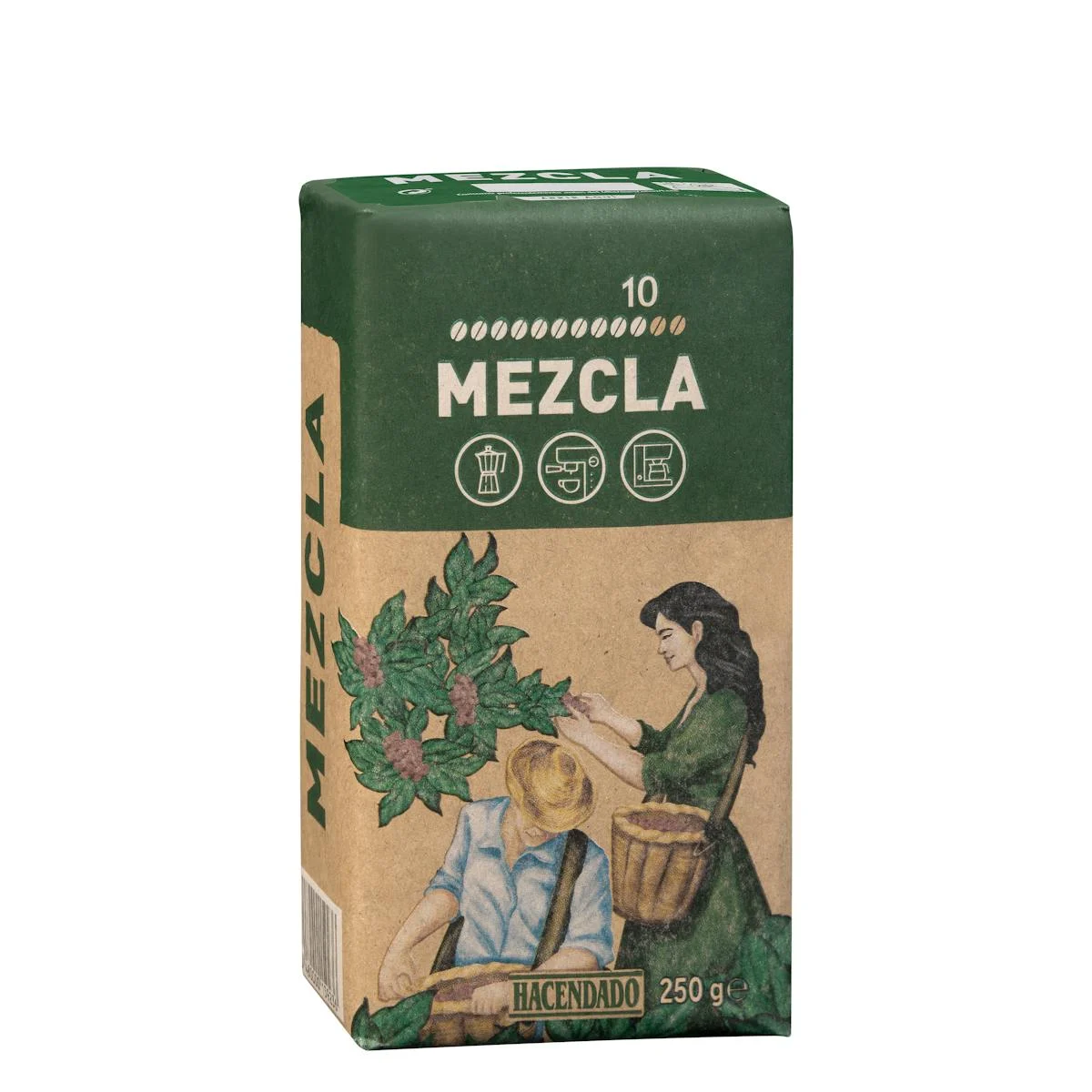 Blend ground coffee Hacendado