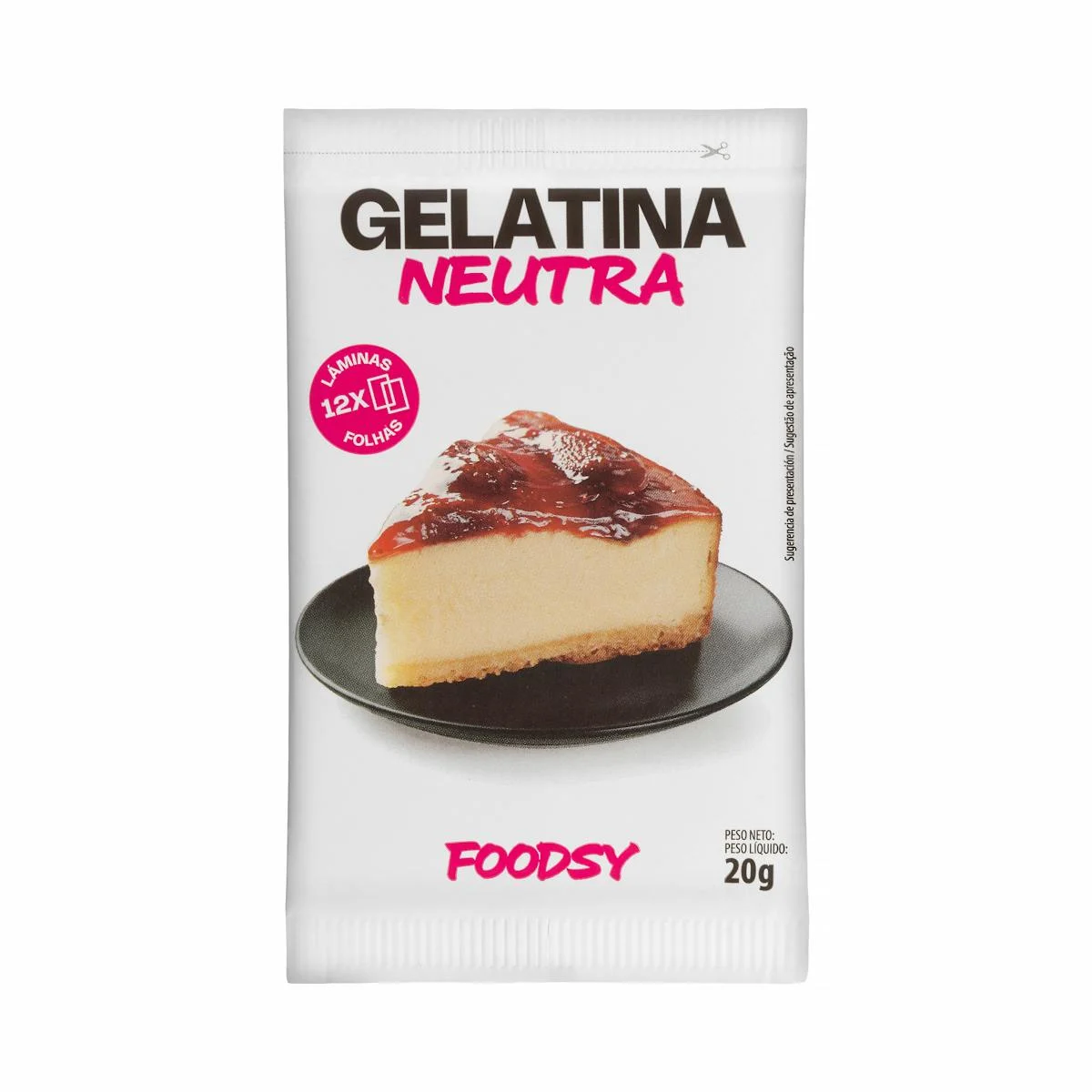 Neutral Gelatine sheets Foodsy