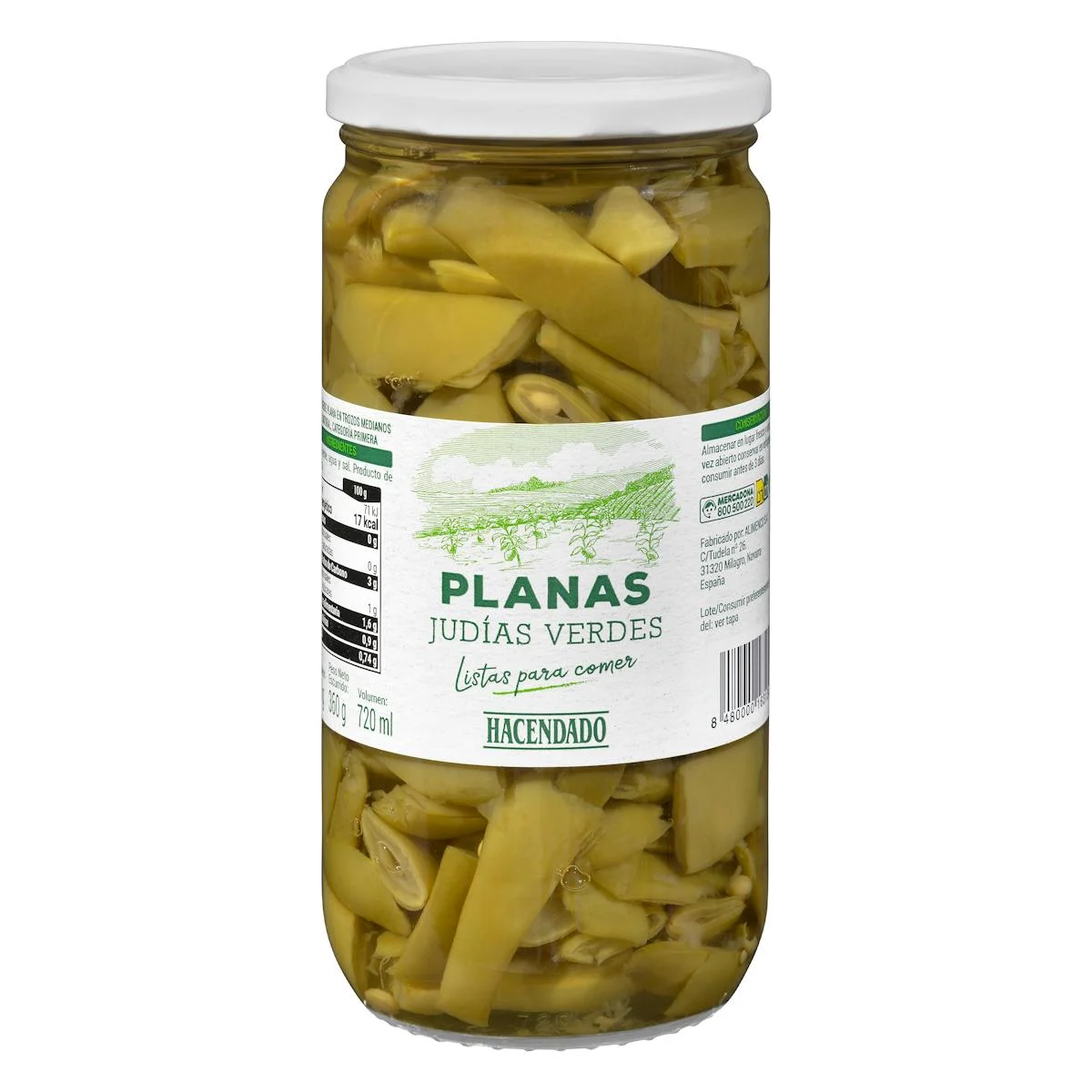 Flat green beans Hacendado