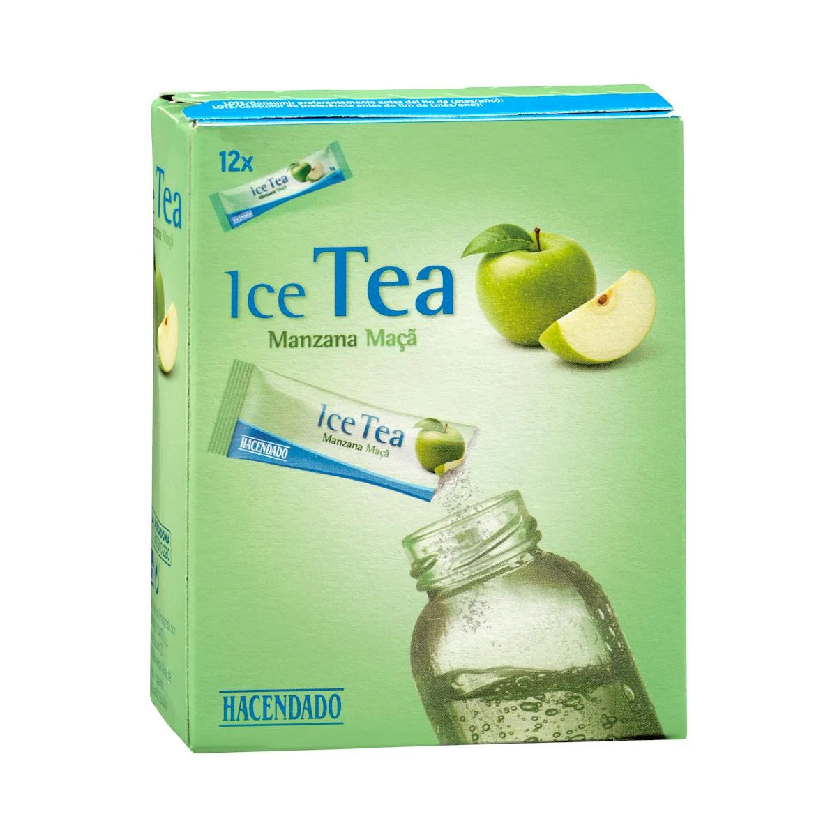 Refresc te soluble poma Hacendado