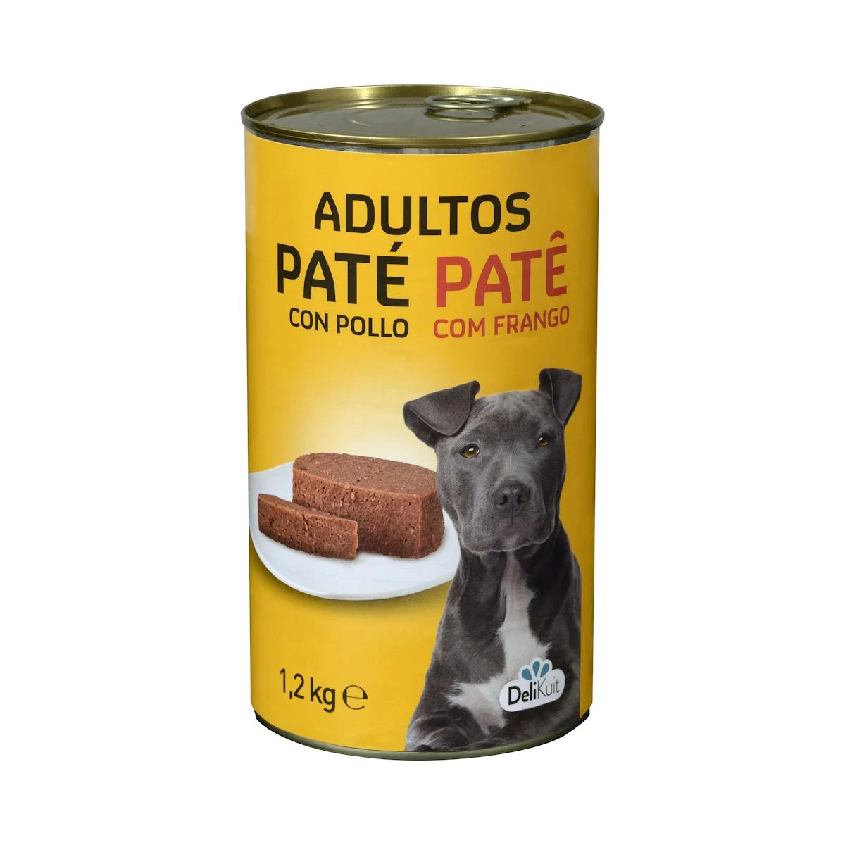 Paté de pollo perro adulto Delikuit