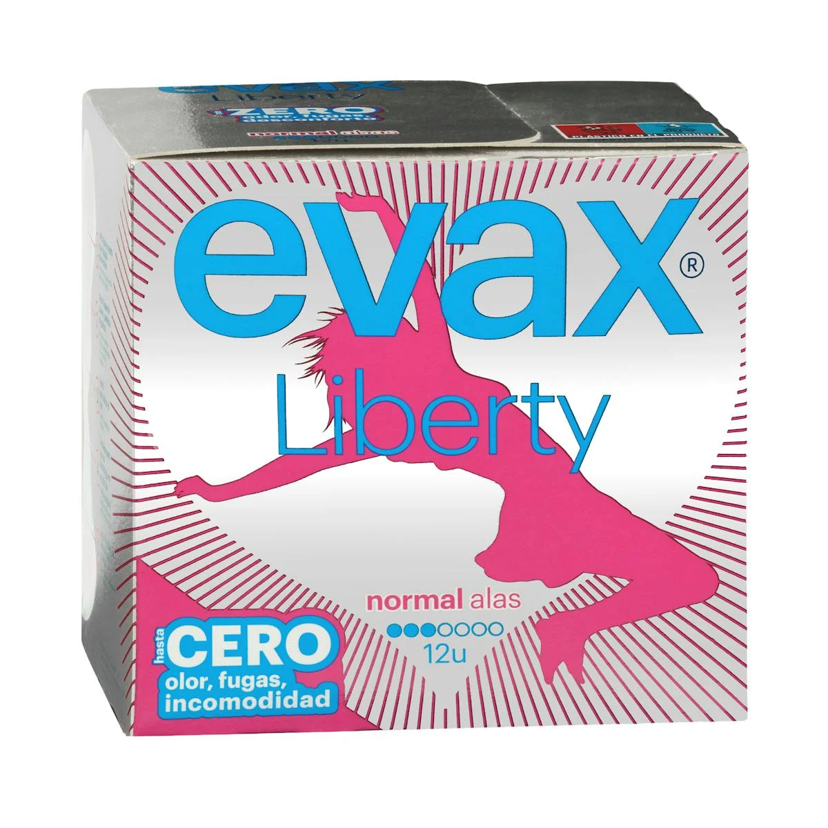 Binde normal Evax Liberty mit Flügeln