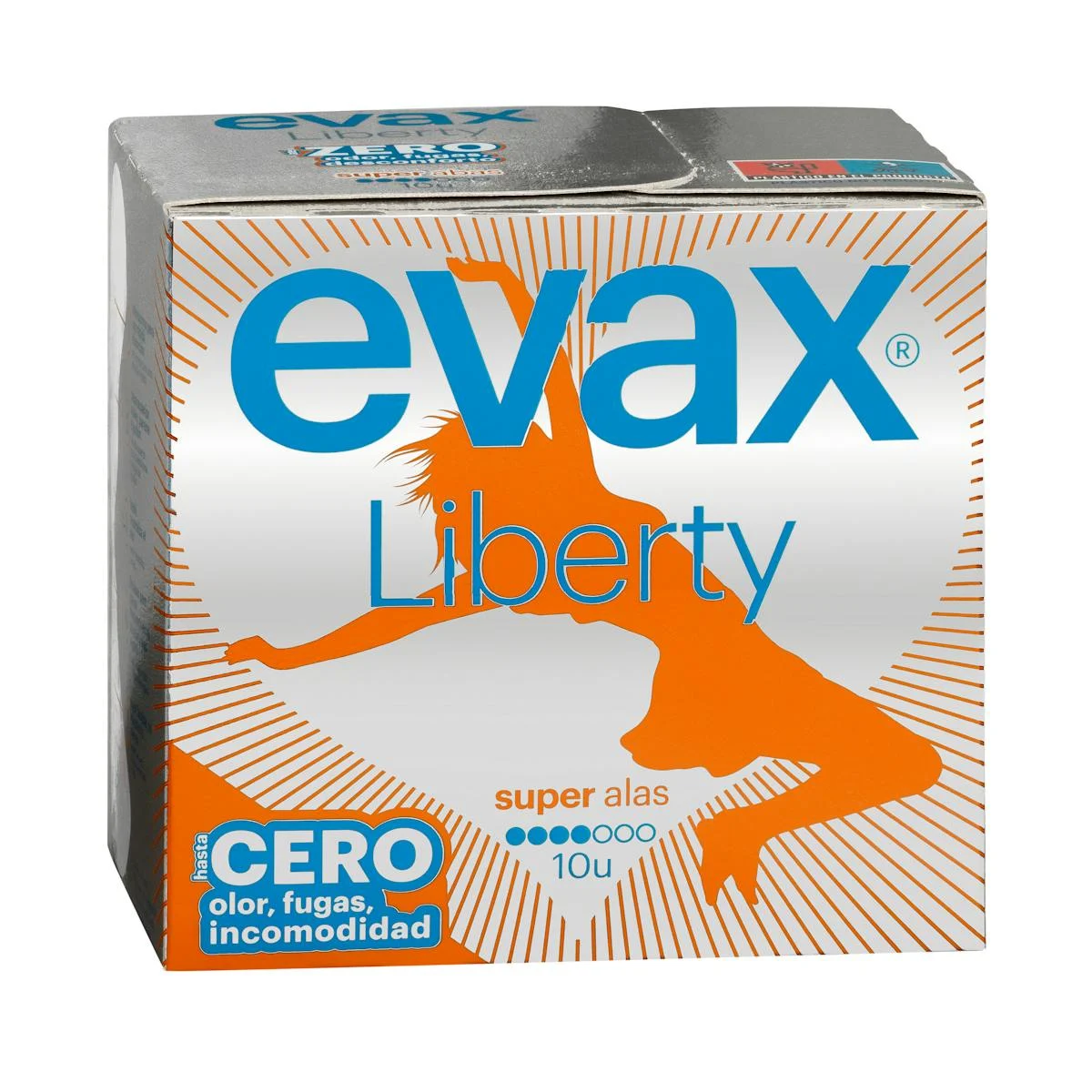 Binde super Evax Liberty mit Flügeln