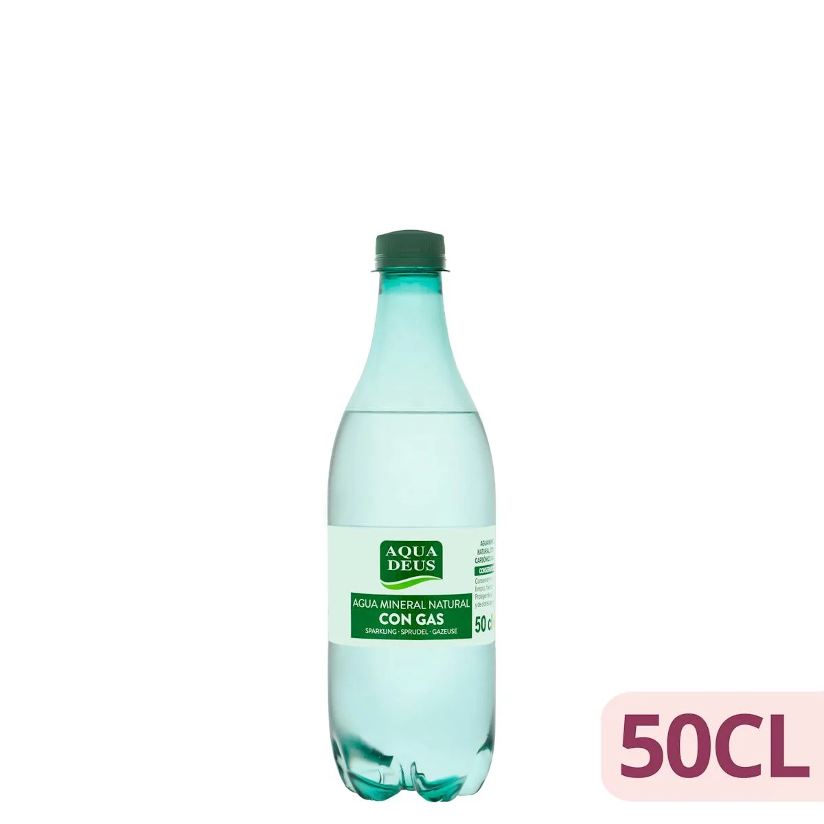 Petite eau minérale gazeuse Aquadeus