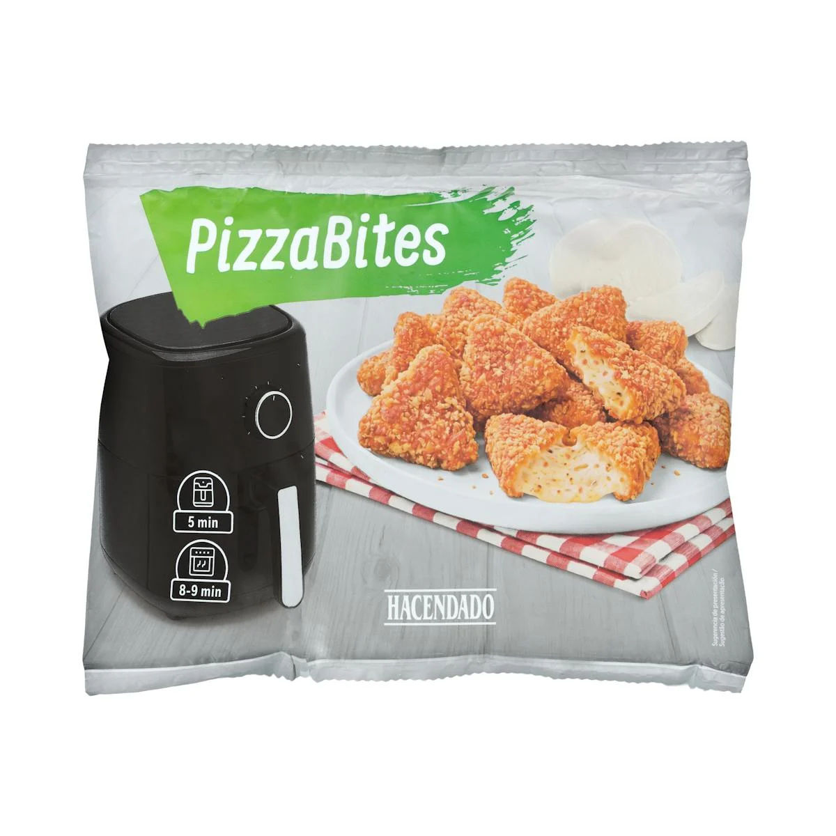Bouchées surgelées mozzarella, tomate et origan Pizza Bites Hacendado