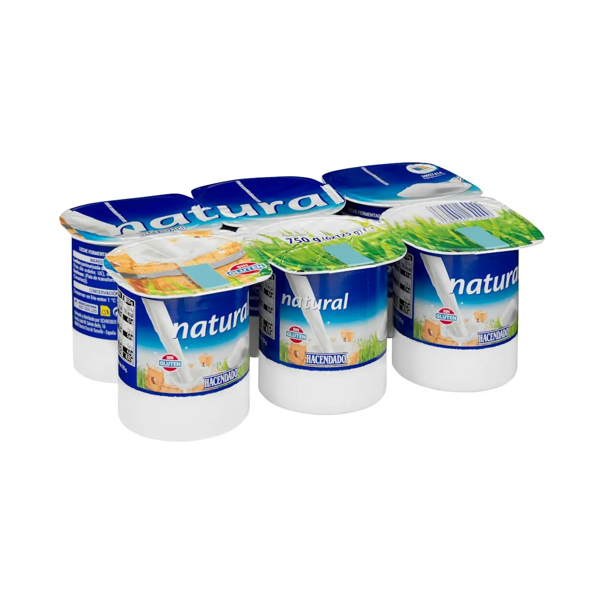 Postre lácteo natural Hacendado