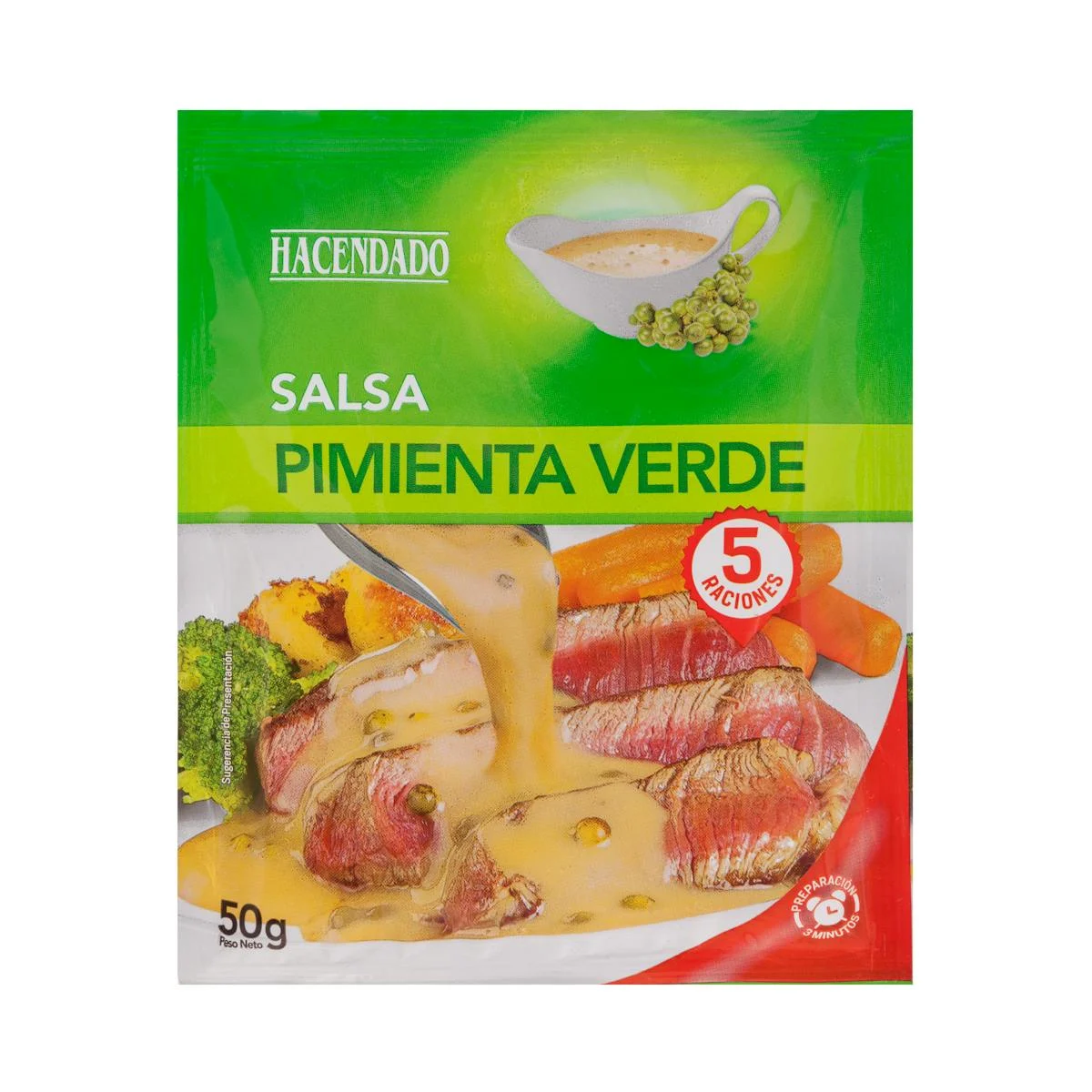 Green pepper sauce Hacendado