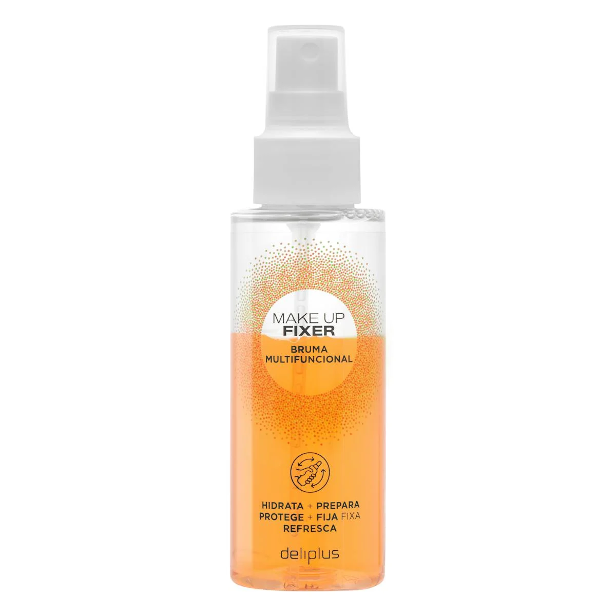 Biphasic multifunctional facial mist Make Up Fixer Deliplus