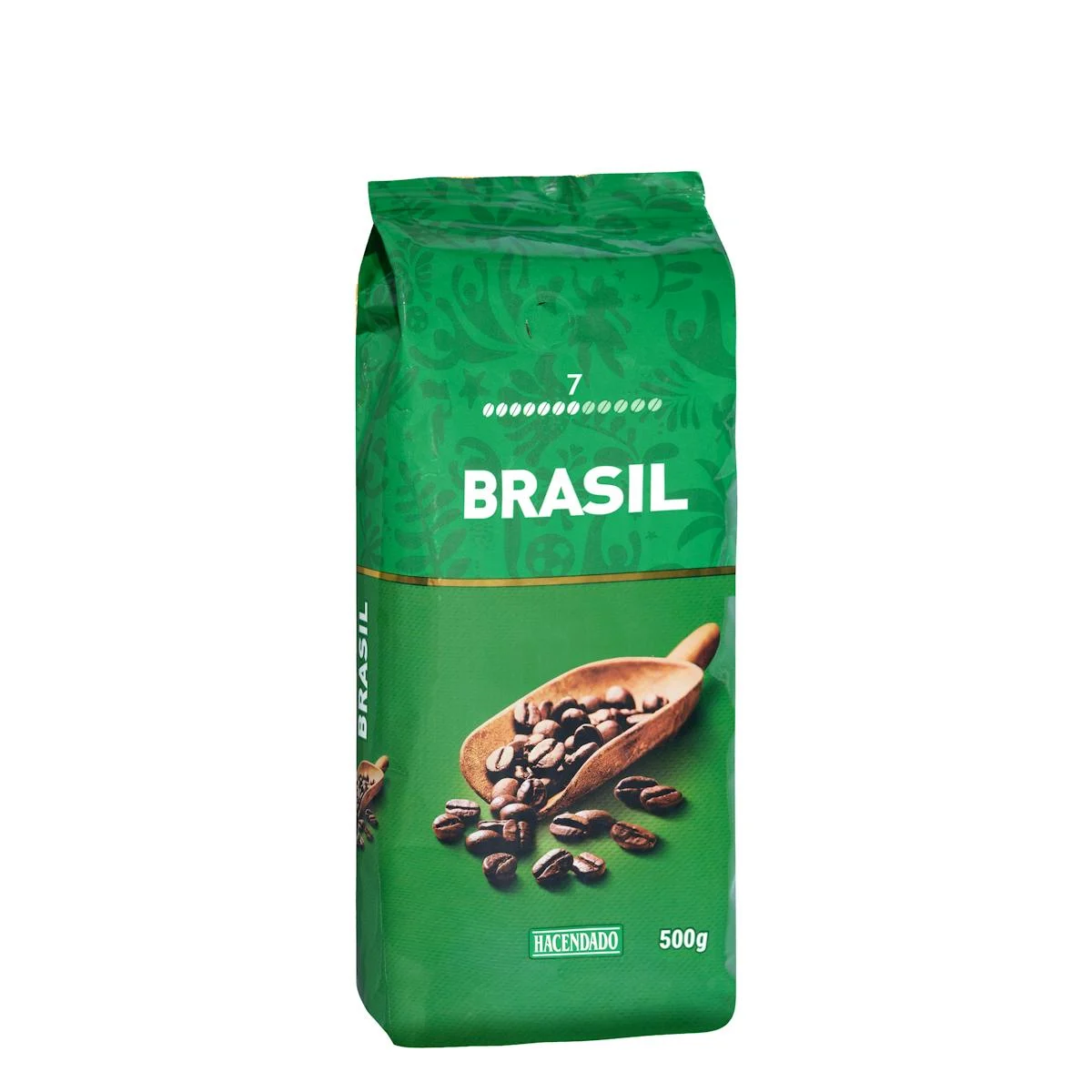 Cafè en gra Brasil Hacendado