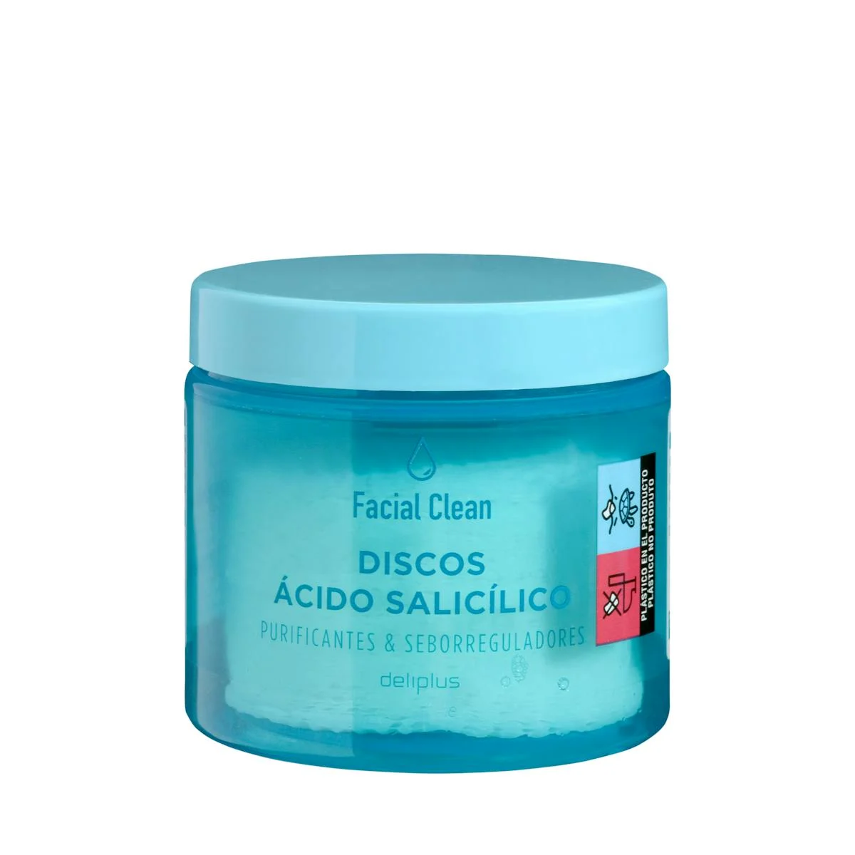Salicylsäure-Pads Deliplus Facial Clean, klärend und talgregulierend