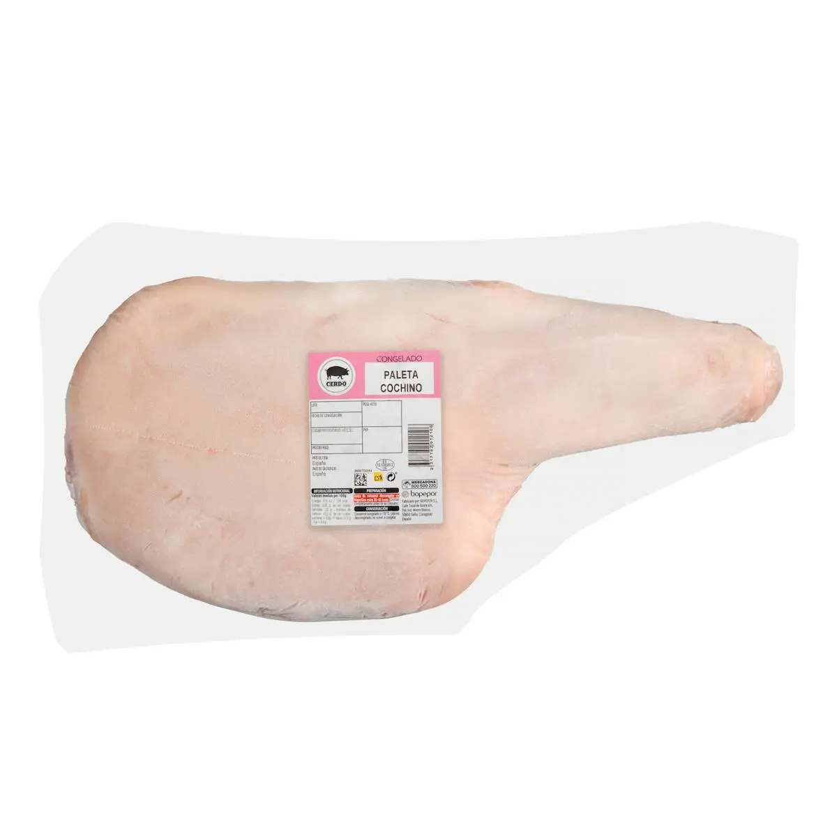 Gefrorene Schweineschulter