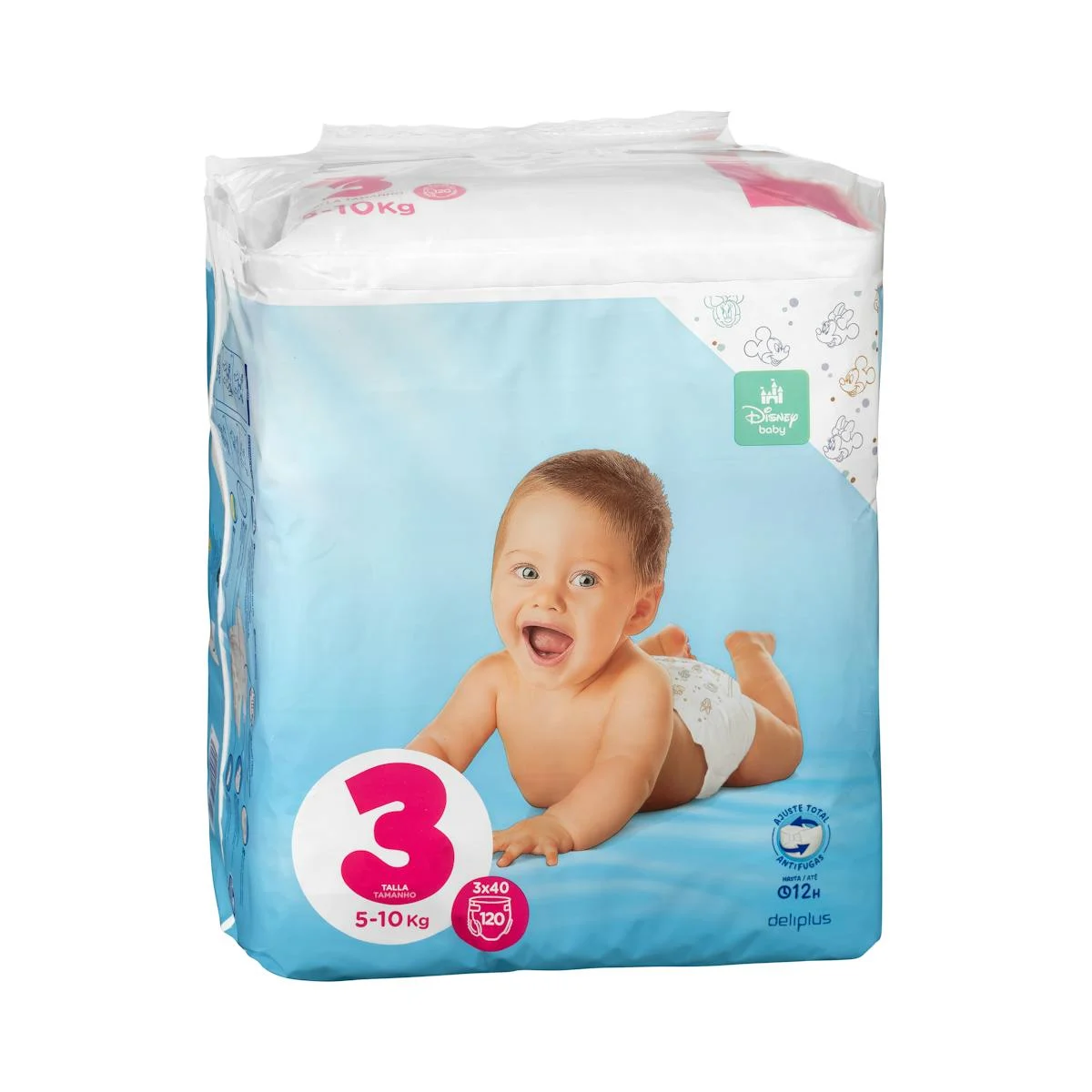 Deliplus Babywindeln, Größe 3, 5-10 kg