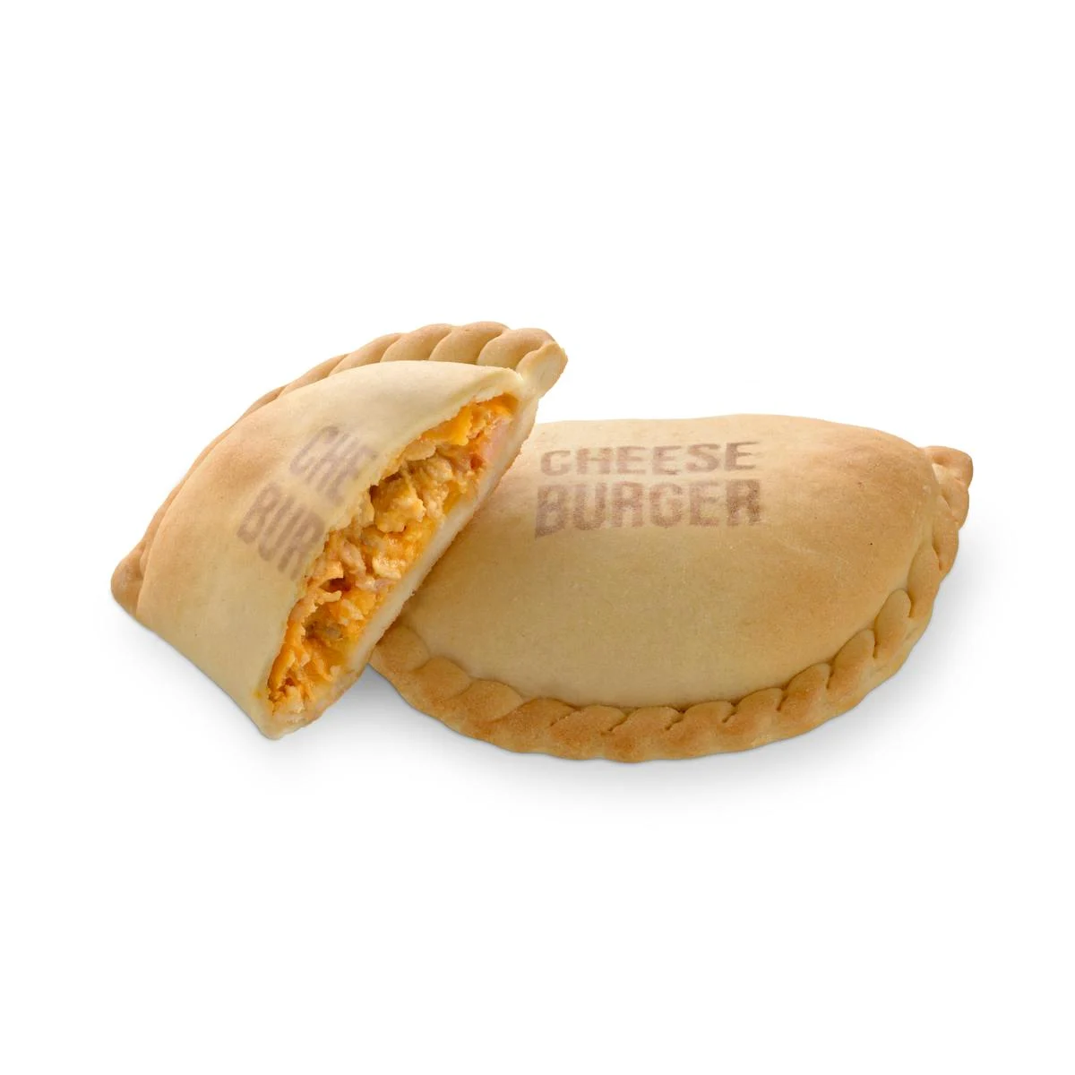 Cheese-Burger-Teigtasche