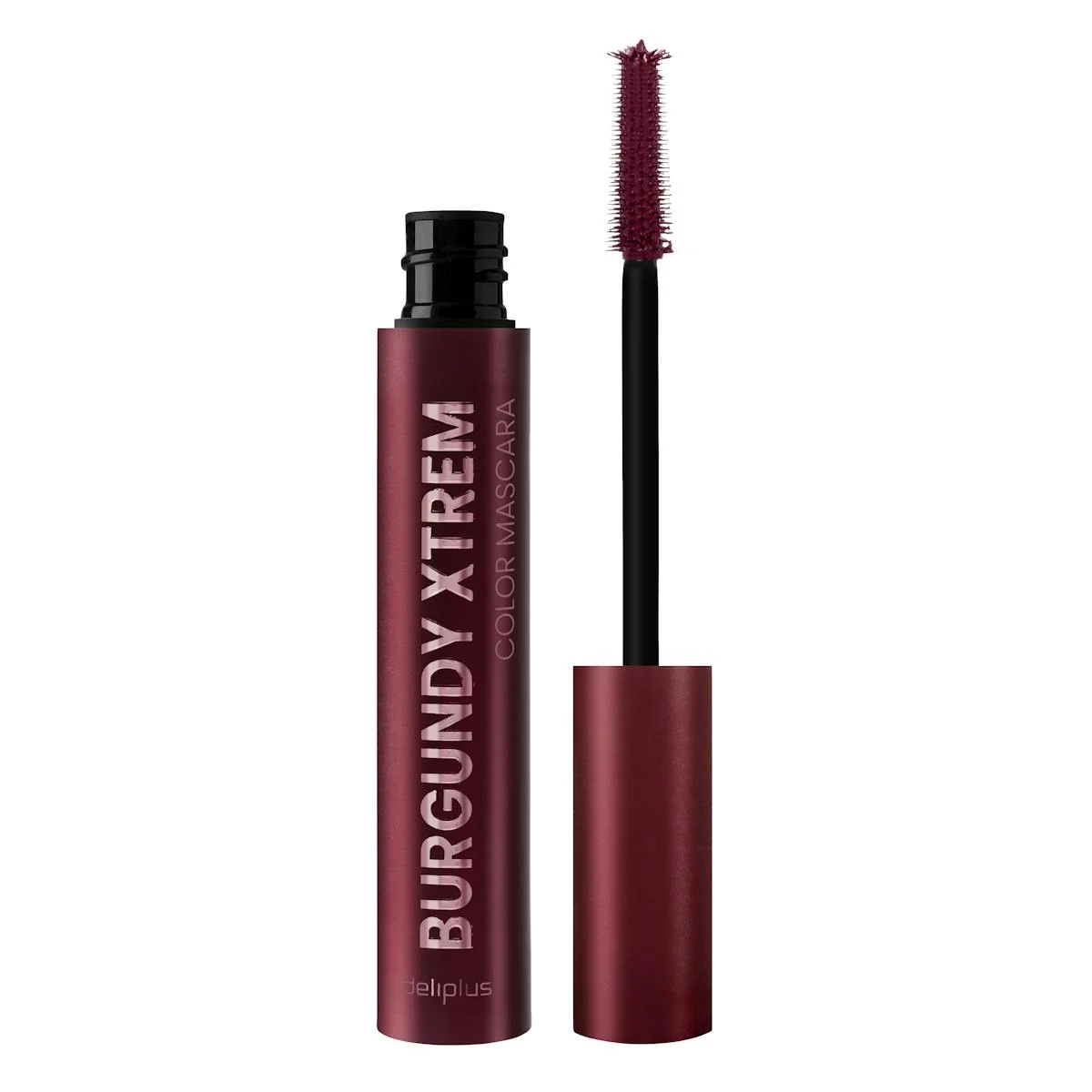 Burgundy Xtrem mascara with infinite length effect Deliplus