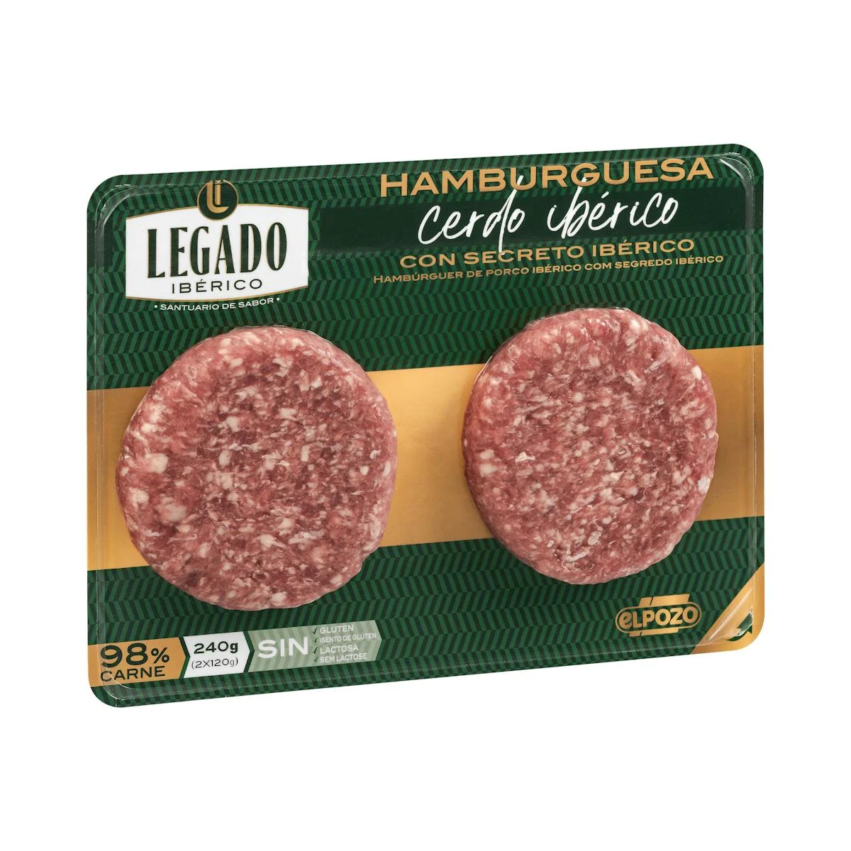 Iberischer Schweineburger mit Secreto Ibérico El Pozo