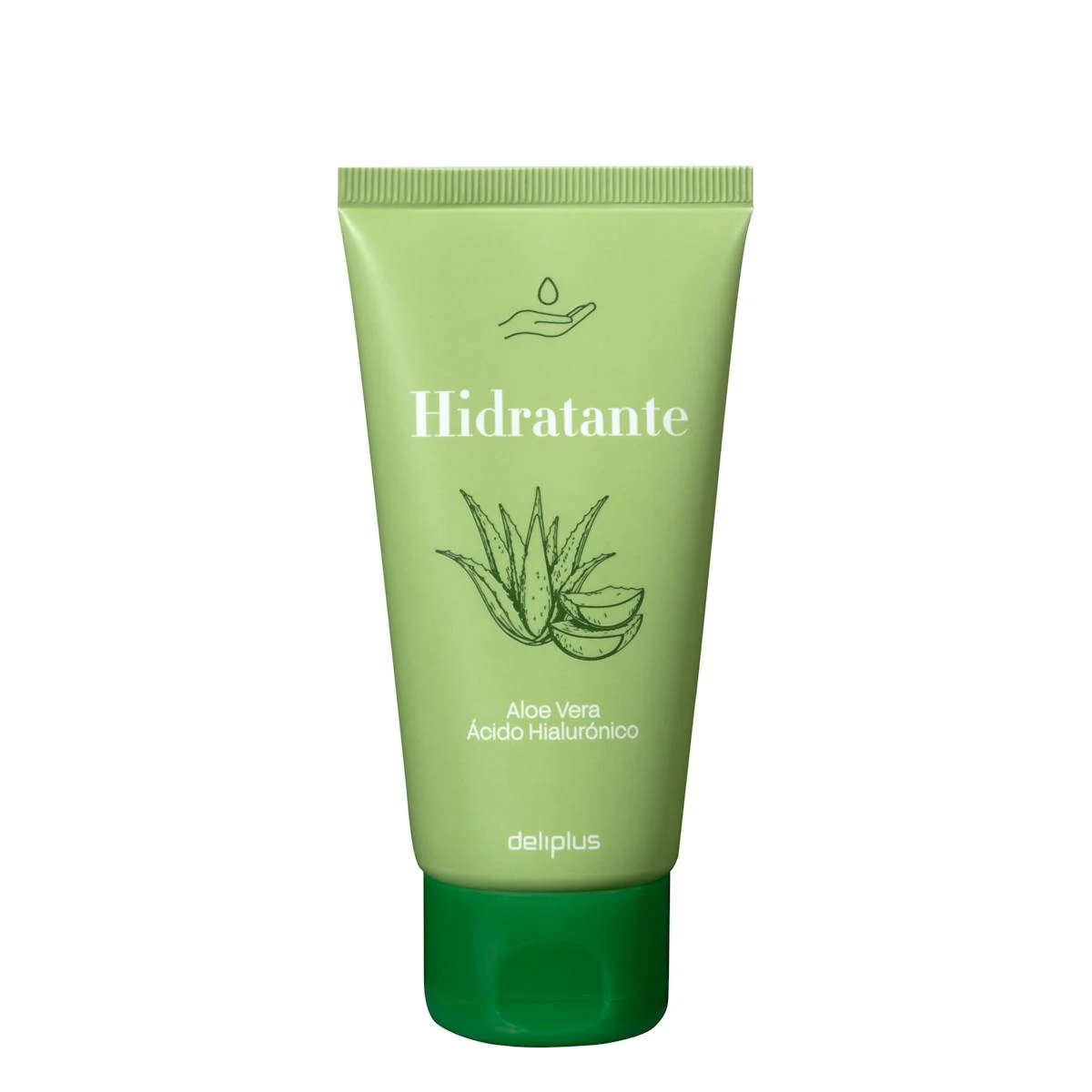 Feuchtigkeitsspendende Handcreme mit Aloe vera und Hyaluronsäure Deliplus