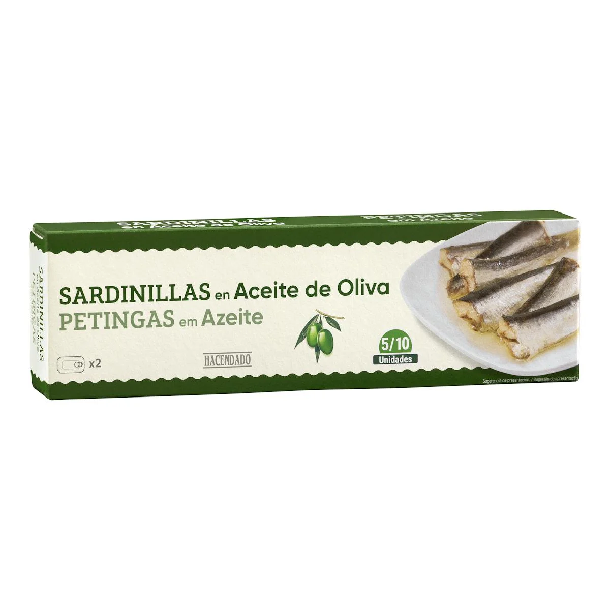 Sardines à l’huile d’olive Hacendado