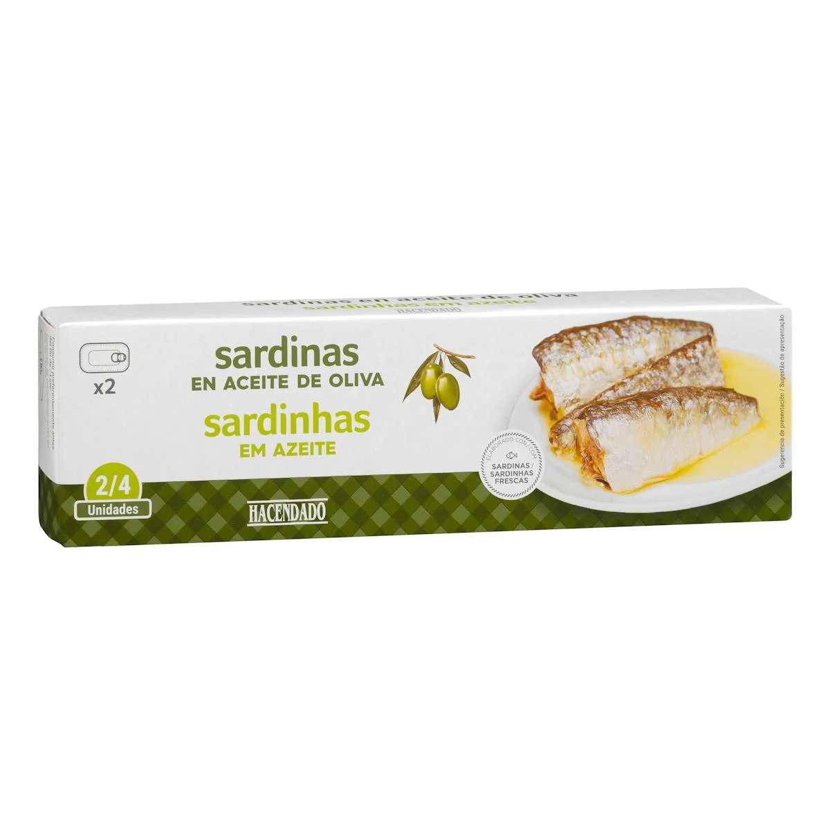 Sardinen in Olivenöl Hacendado