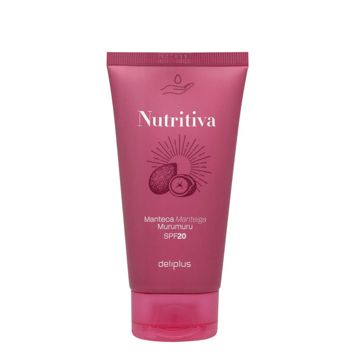 Crema de manos nutritiva Murumuru Deliplus FPS 20