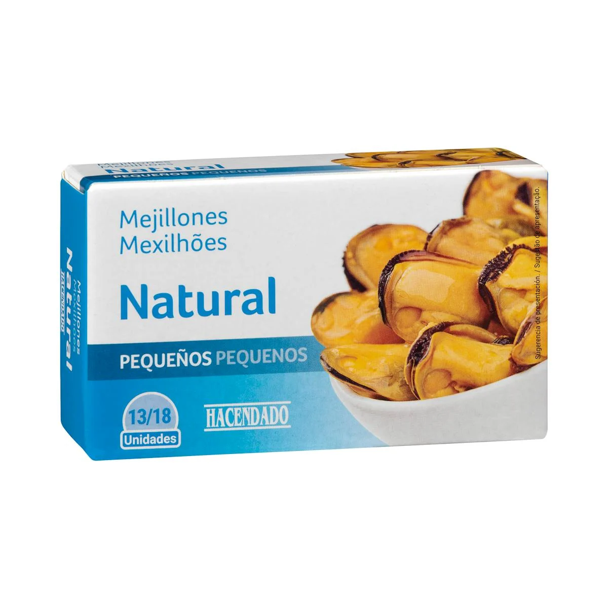Musclos al natural Hacendado petits