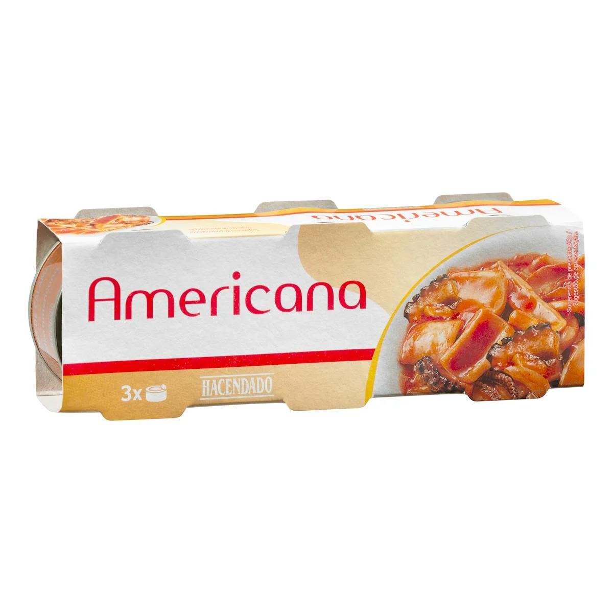 Calamar amb salsa americana Hacendado