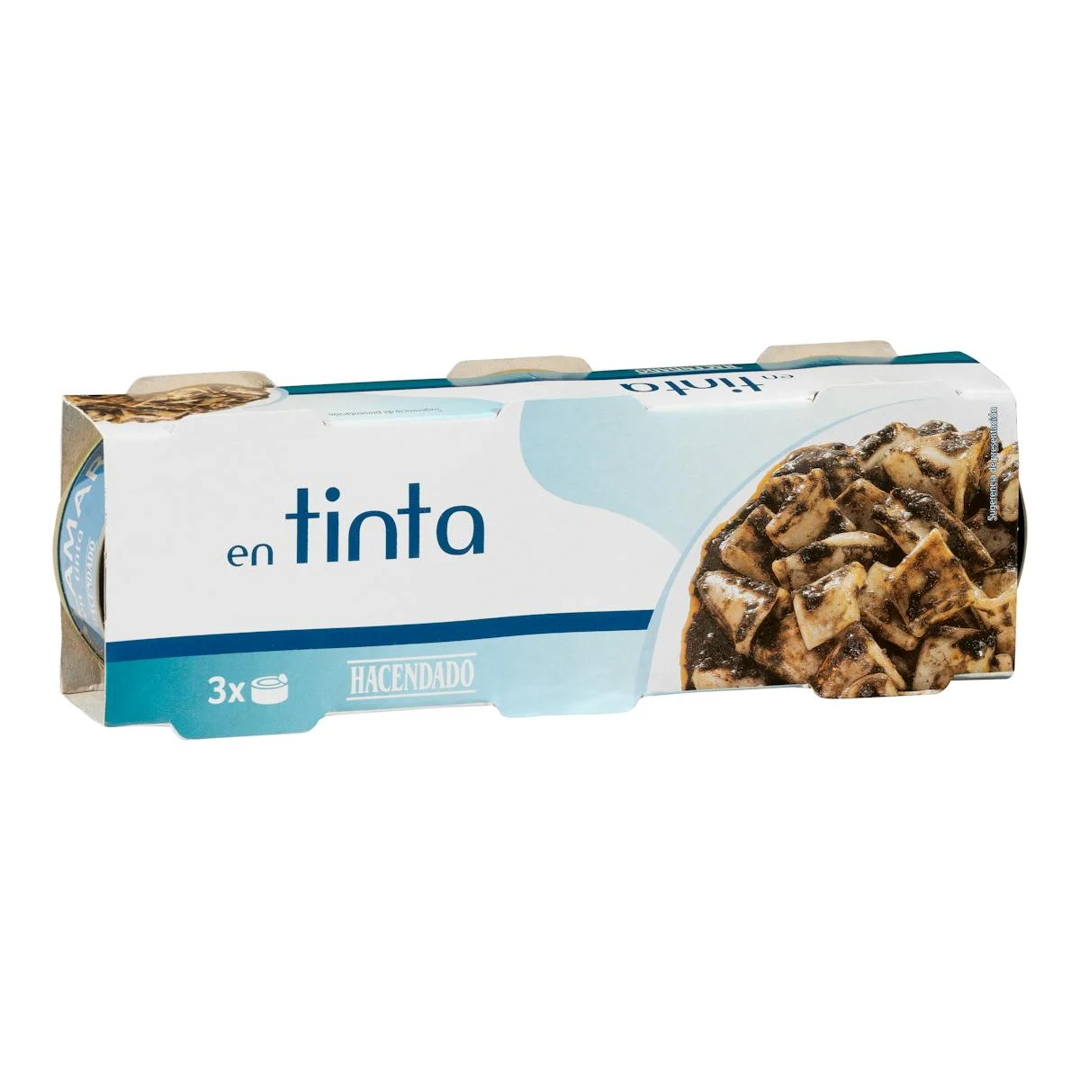 Calamar amb tinta Hacendado