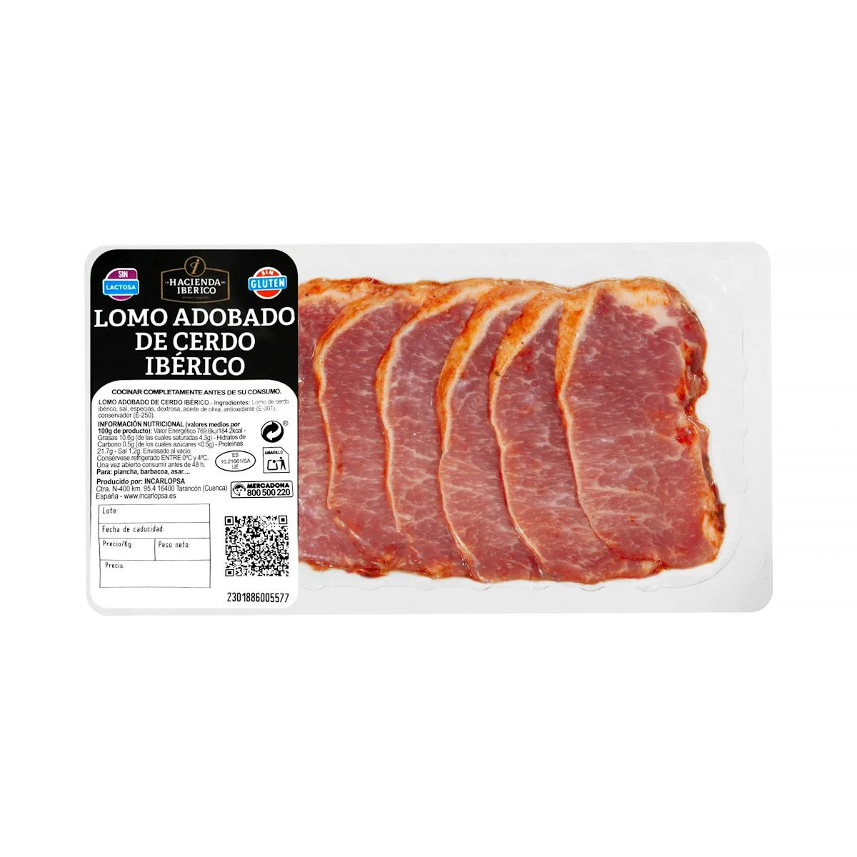 Marinierte Filets aus iberischer Schweinelende