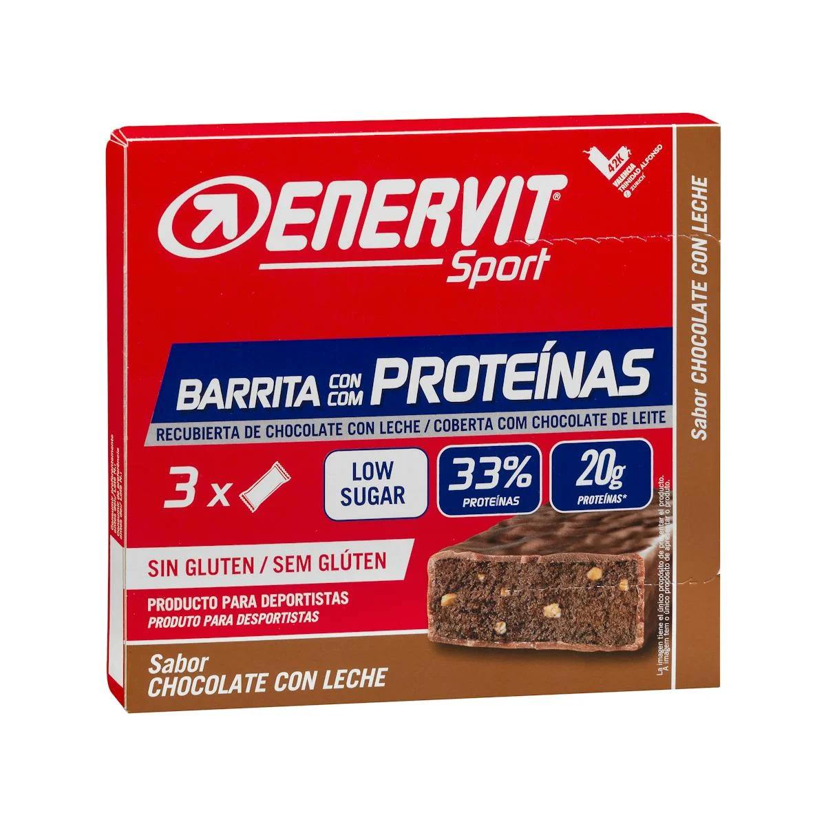 Proteinriegel mit Milchschokoladengeschmack Enervit Sport
