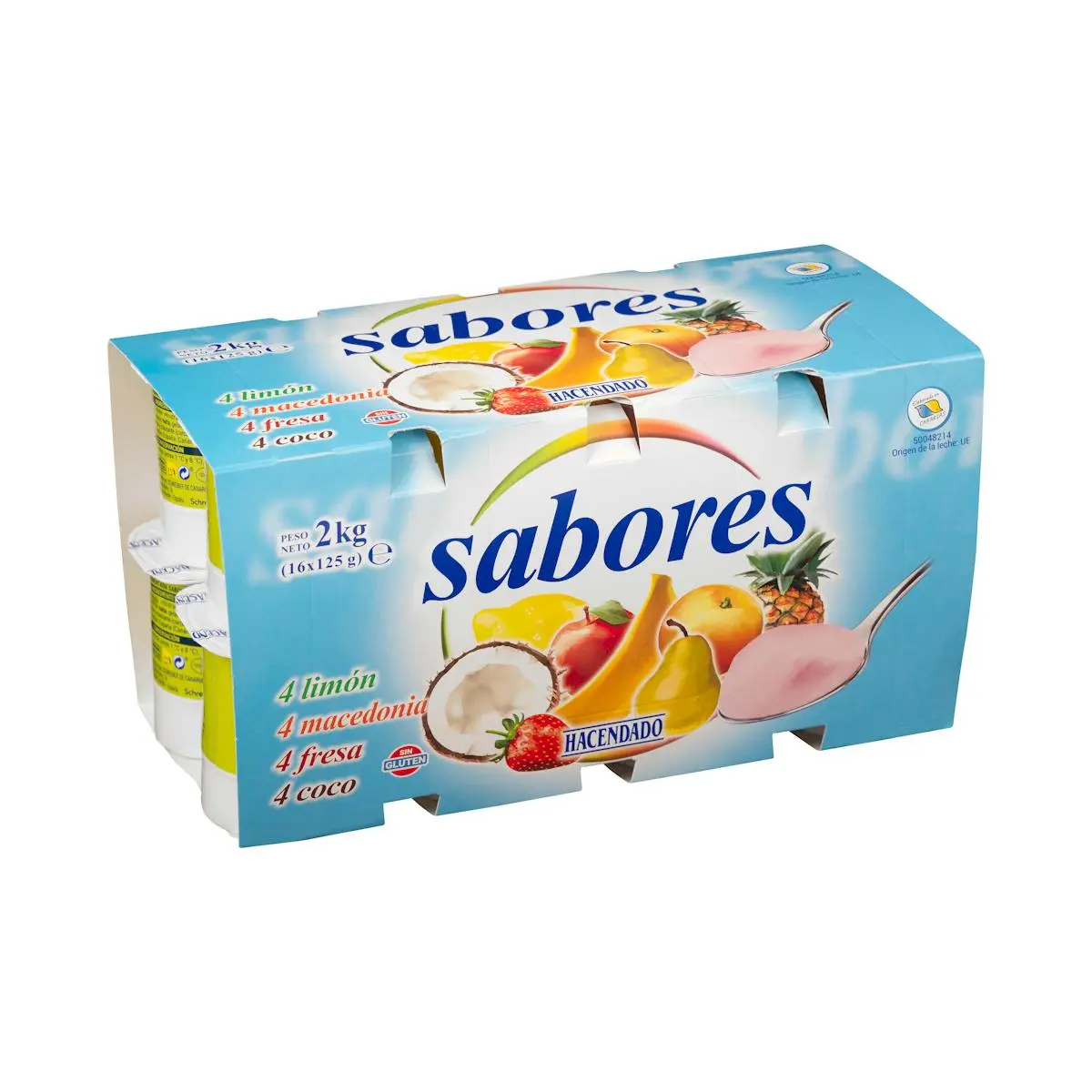Postres làcties gustos Hacendado