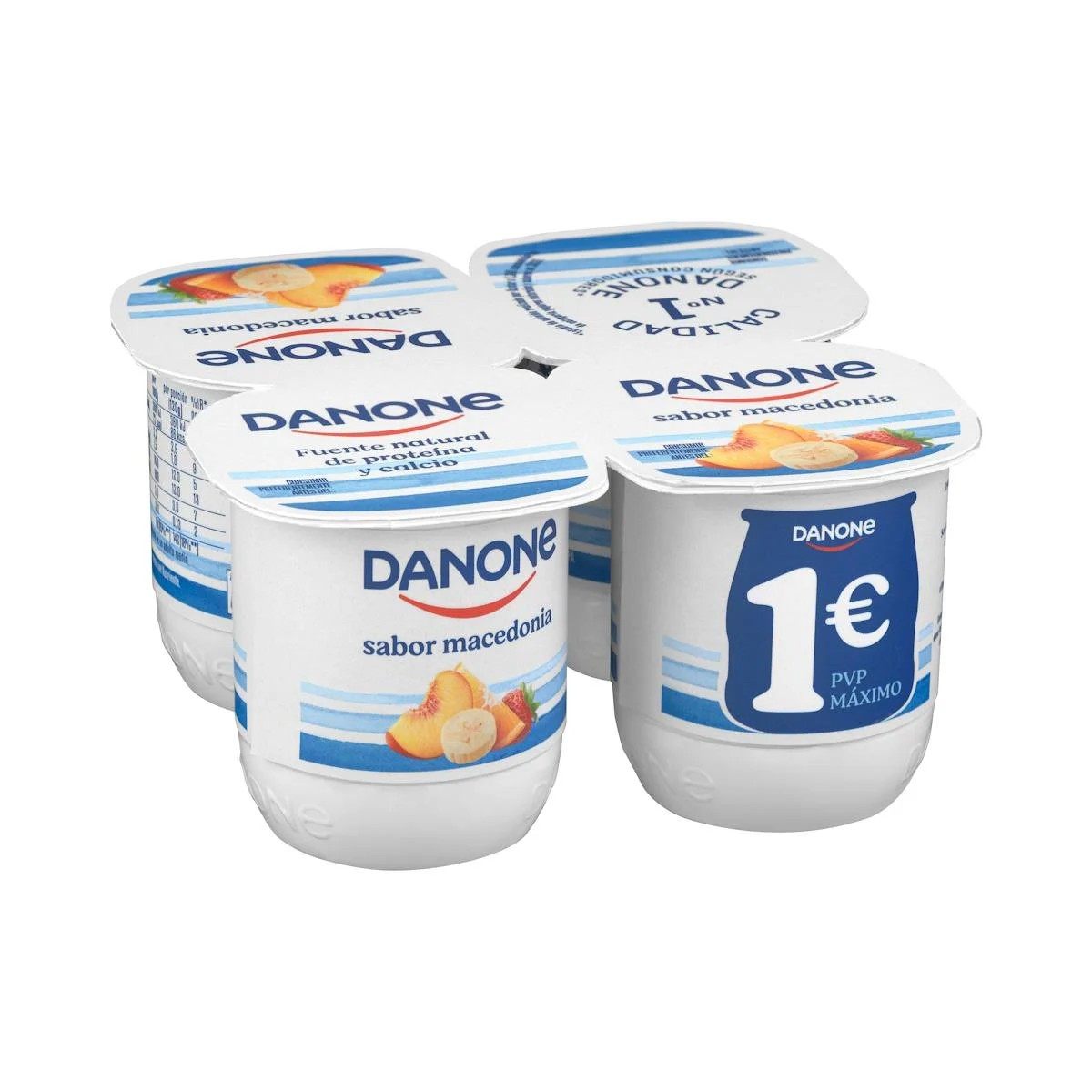 Joghurt mit Früchtemix-Geschmack Danone