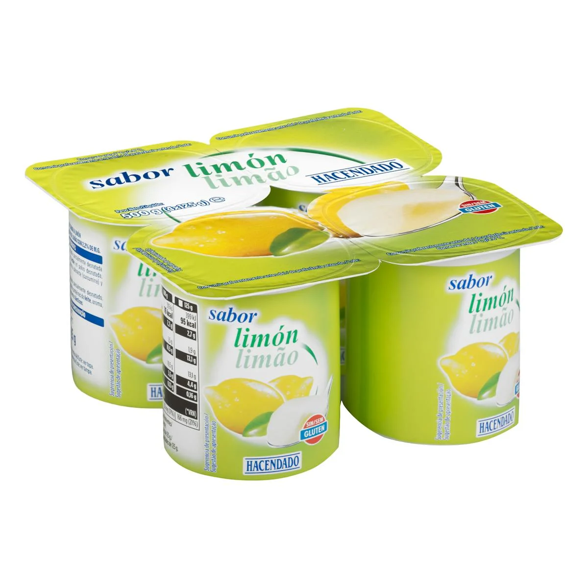 Iogurt gust llimona Hacendado