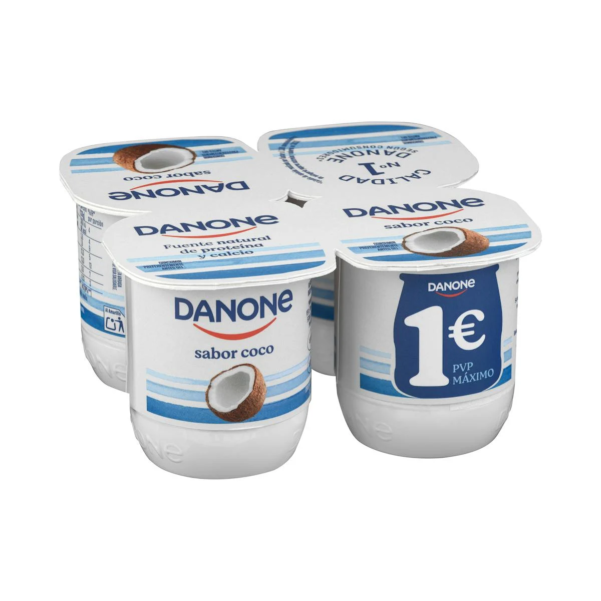 Yaourt saveur coco Danone