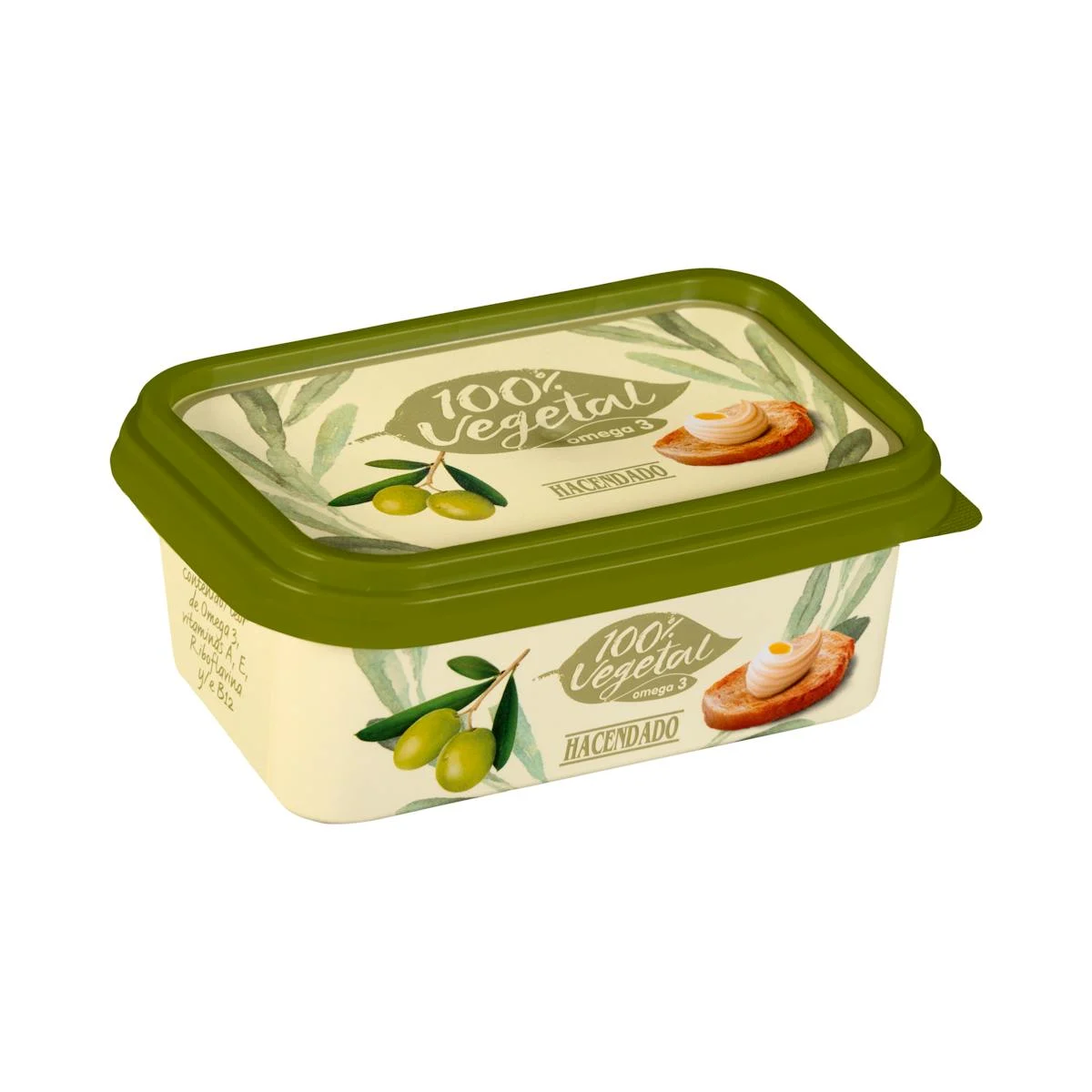Margarina 100 % vegetal Hacendado