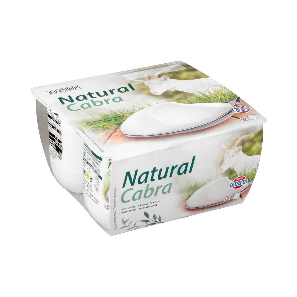 Iogurt natural de cabra Hacendado
